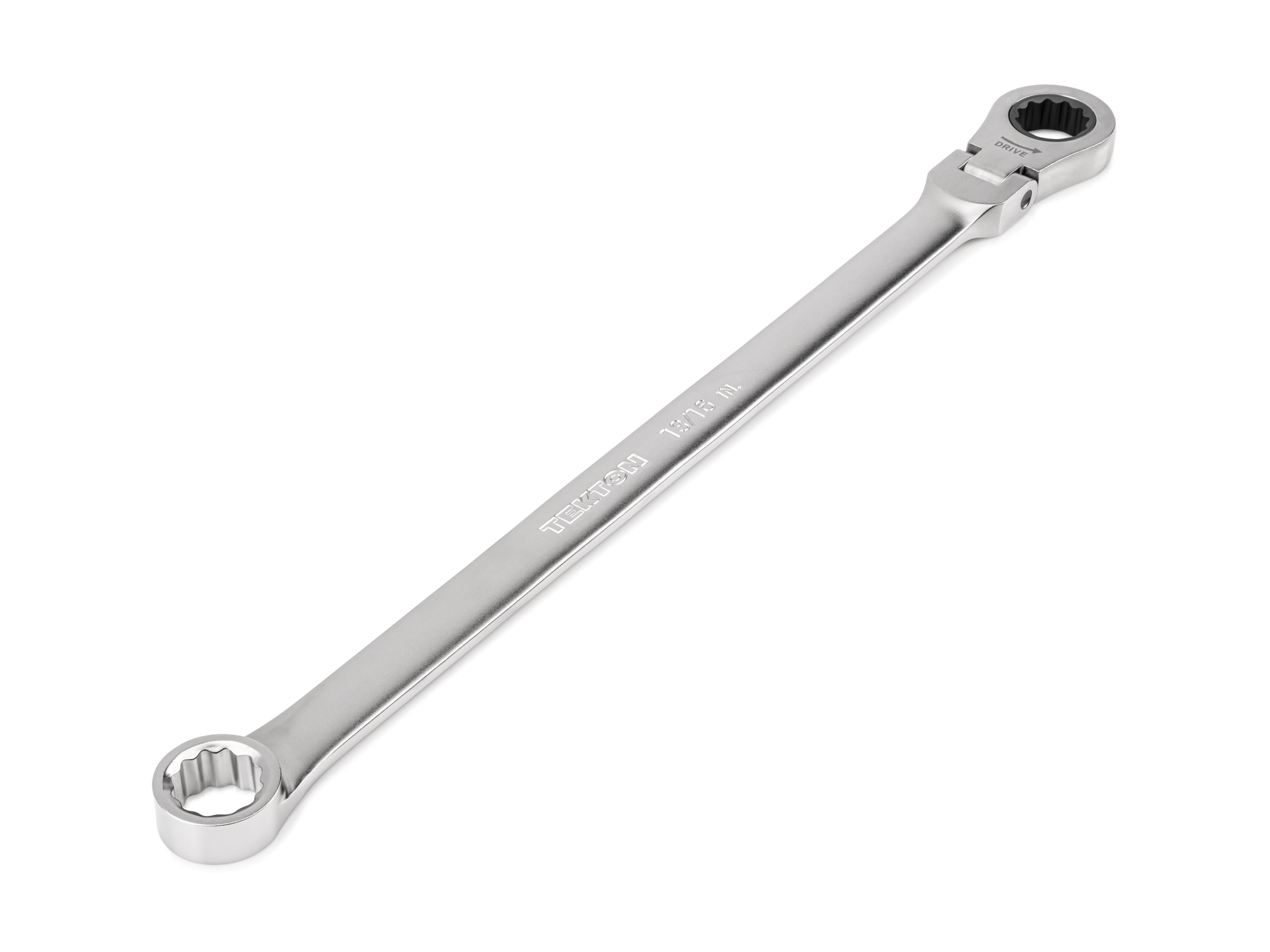 TEKTON WRB35321 13/16-in Standard (SAE) Flexible Head Ratchet Wrench