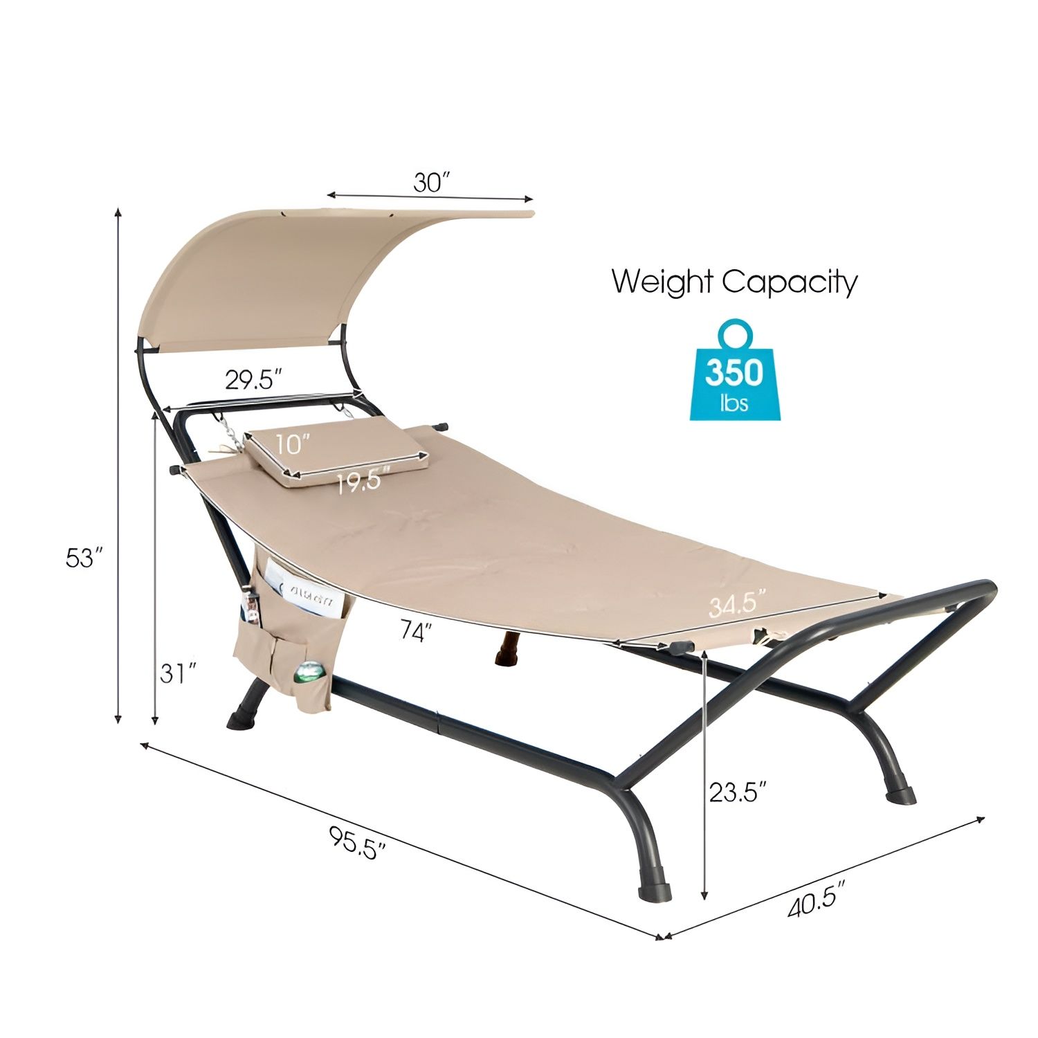 Slickblue D-FR-13589FDSGIEB hammocks - View #4