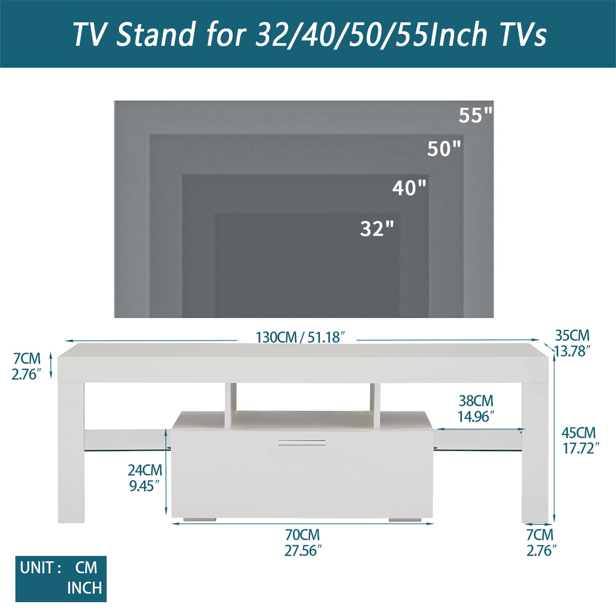 WELLFOR TRX-310AL Tv-Stands - View #7