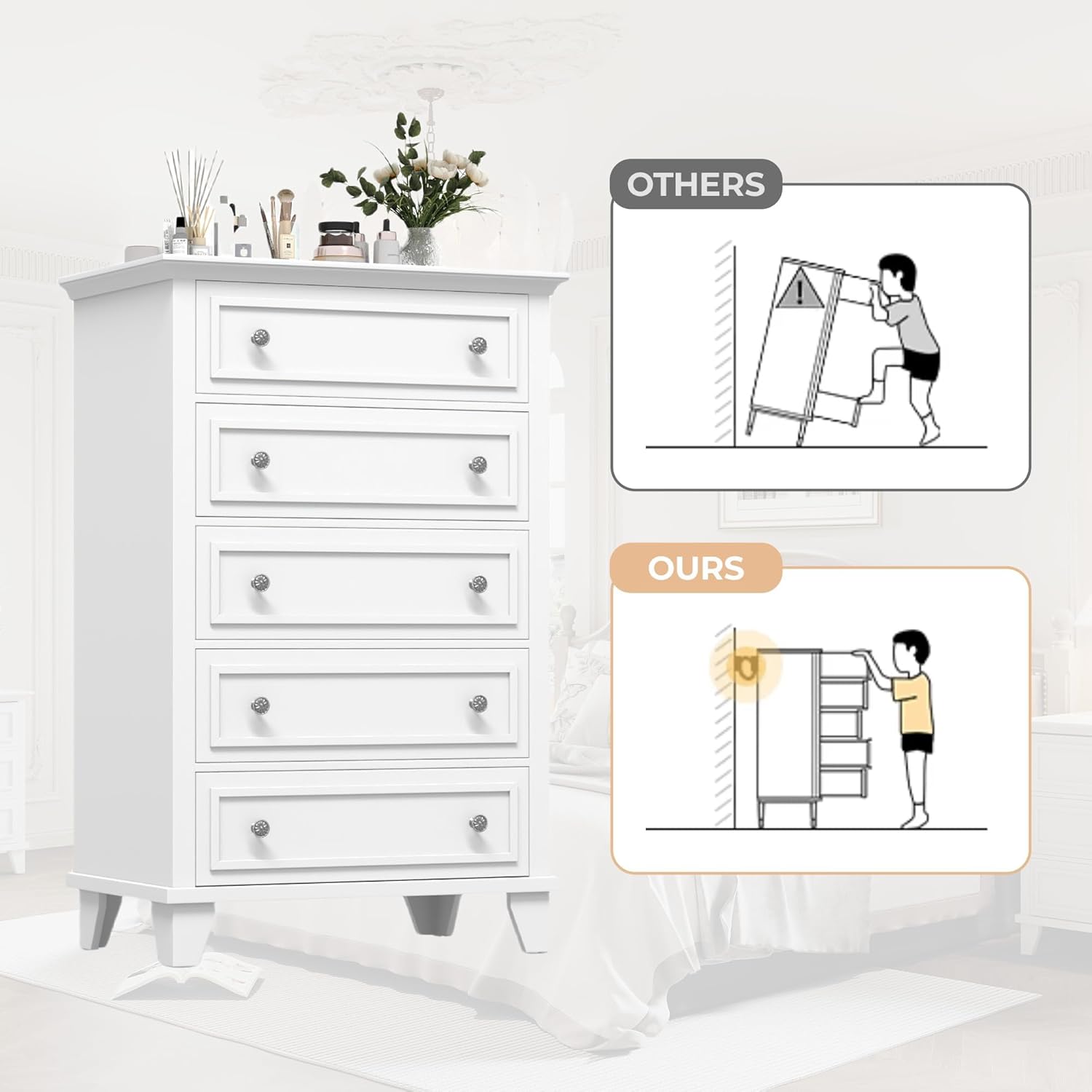 Qeetex LHF-DG-PCMK98U14 dressers - View #6