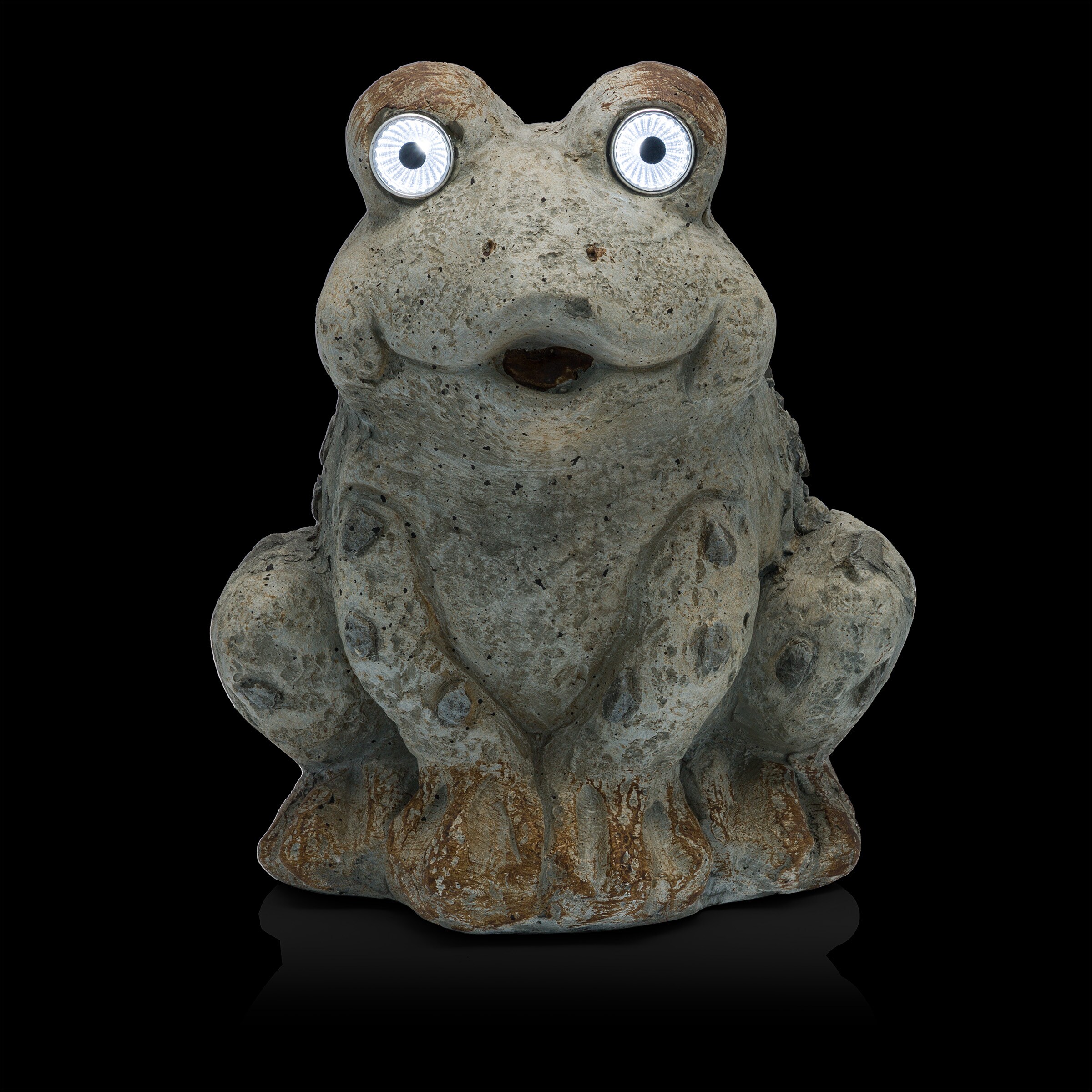 Cheerful Frog Garden Statue