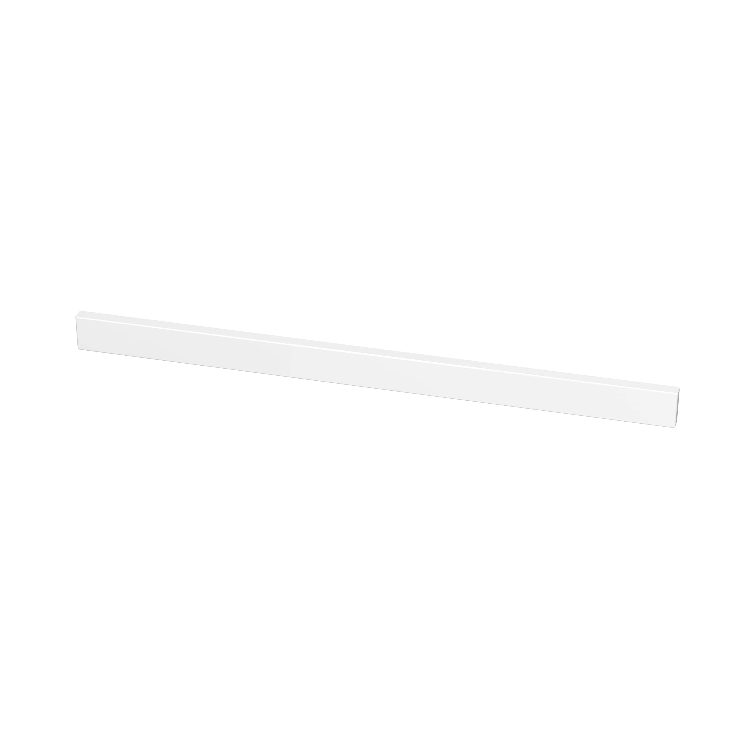 Cultured Marble Vanity Tops 2.37-in H x 37-in L White Cultured Marble Bathroom Backsplash | - Project Source LBS37-3