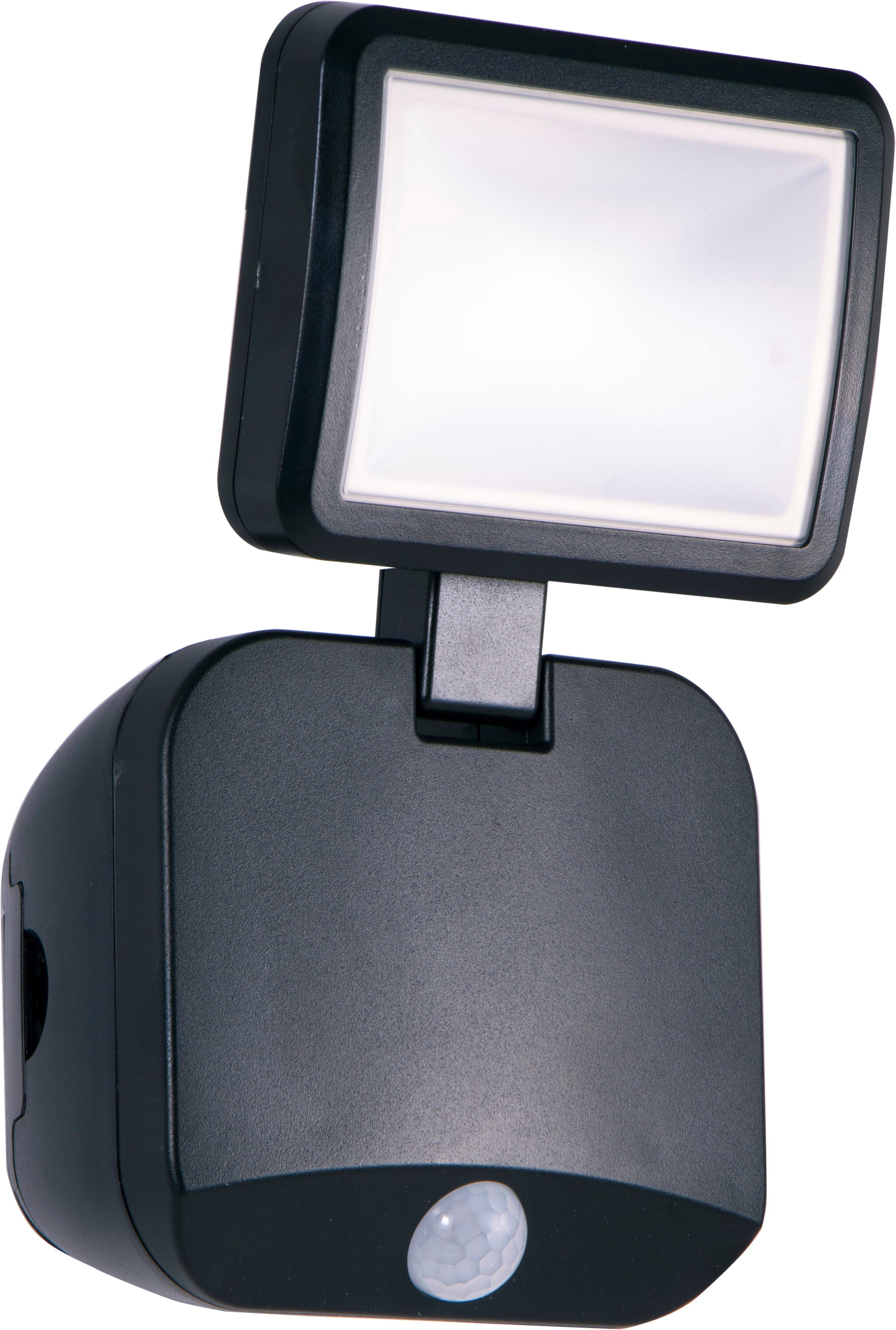 Energizer 120-Degree 20-Wattage Equivalent Battery-operated LED Black Matte  1-Head Motion-Activated Flood Light 400-Lumen in the Motion-Sensor Flood  Lights department at