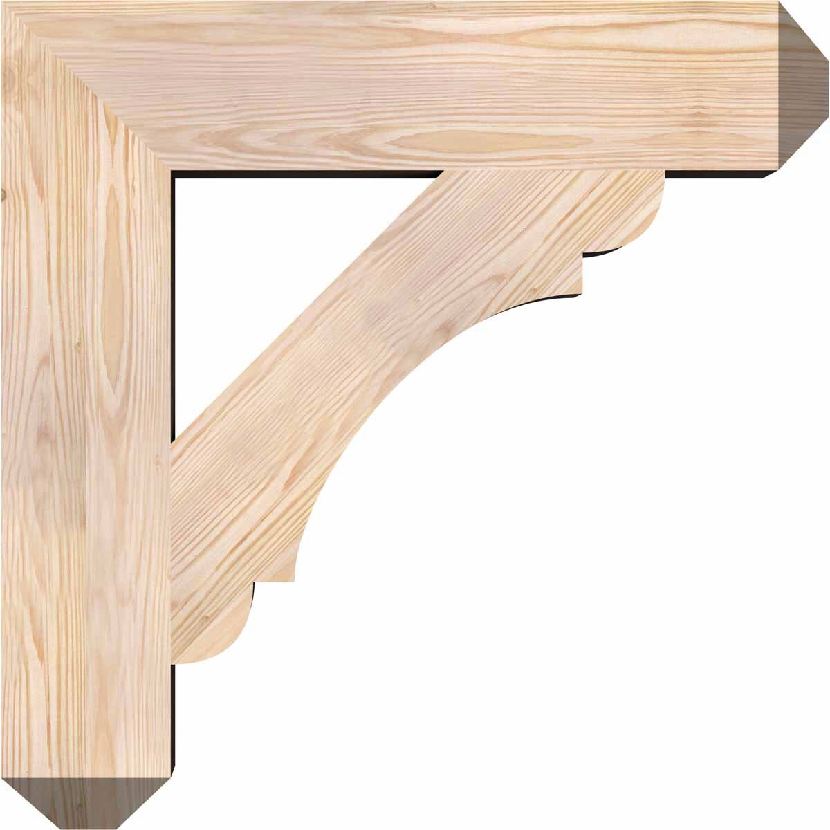 Ekena Millwork BKT06X28X28OLY04SDF Exterior-Brackets-Braces - View #3