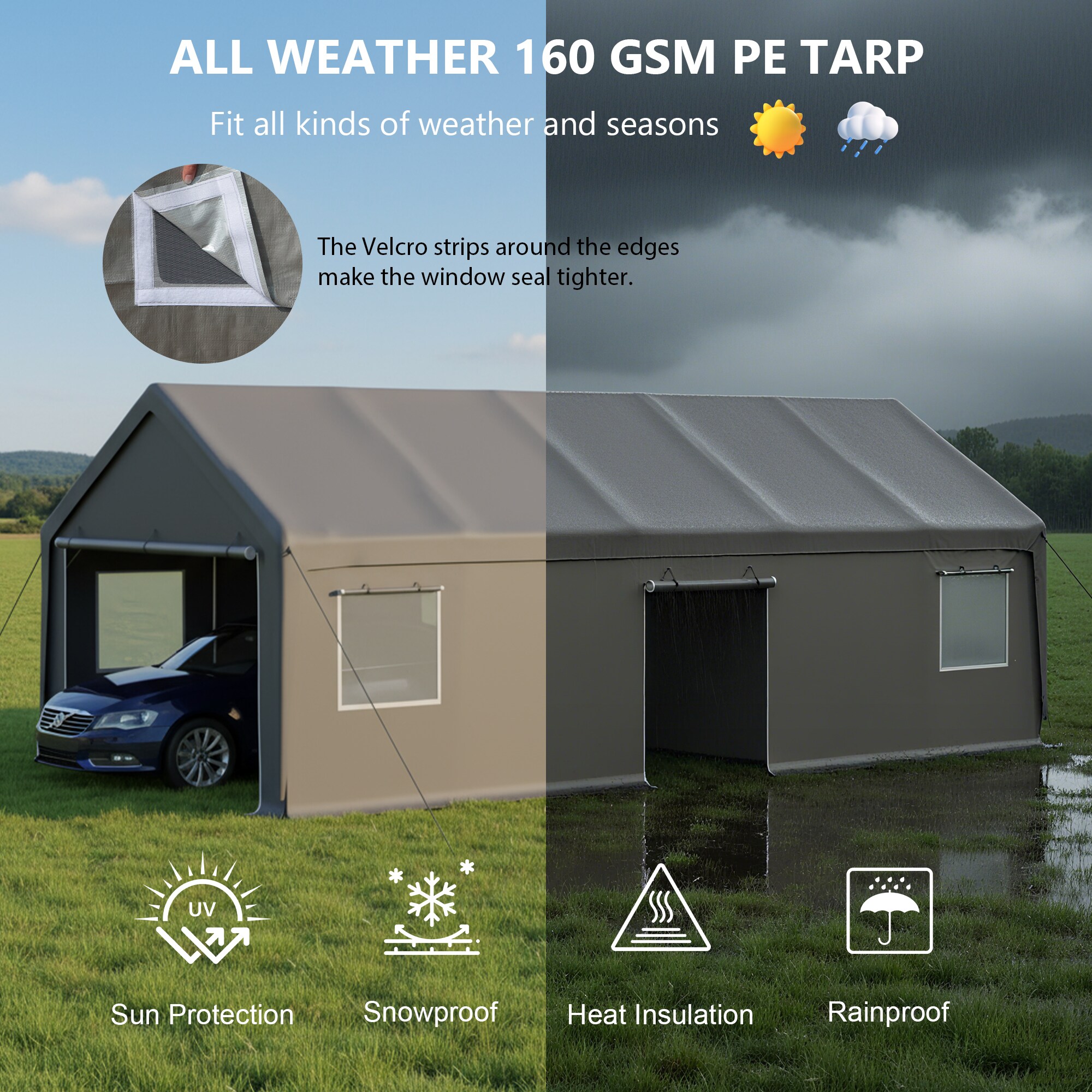 Flynama G-2505S00091 Carport-Covers - View #9