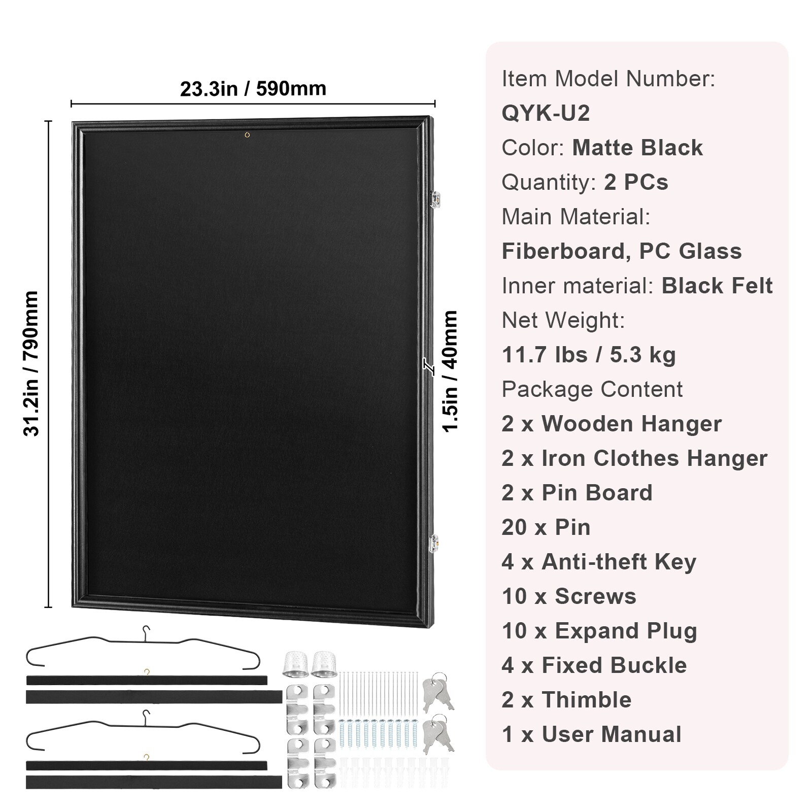 VEVOR SCQYZSKJZX2304267V0 Picture-Frames - View #7