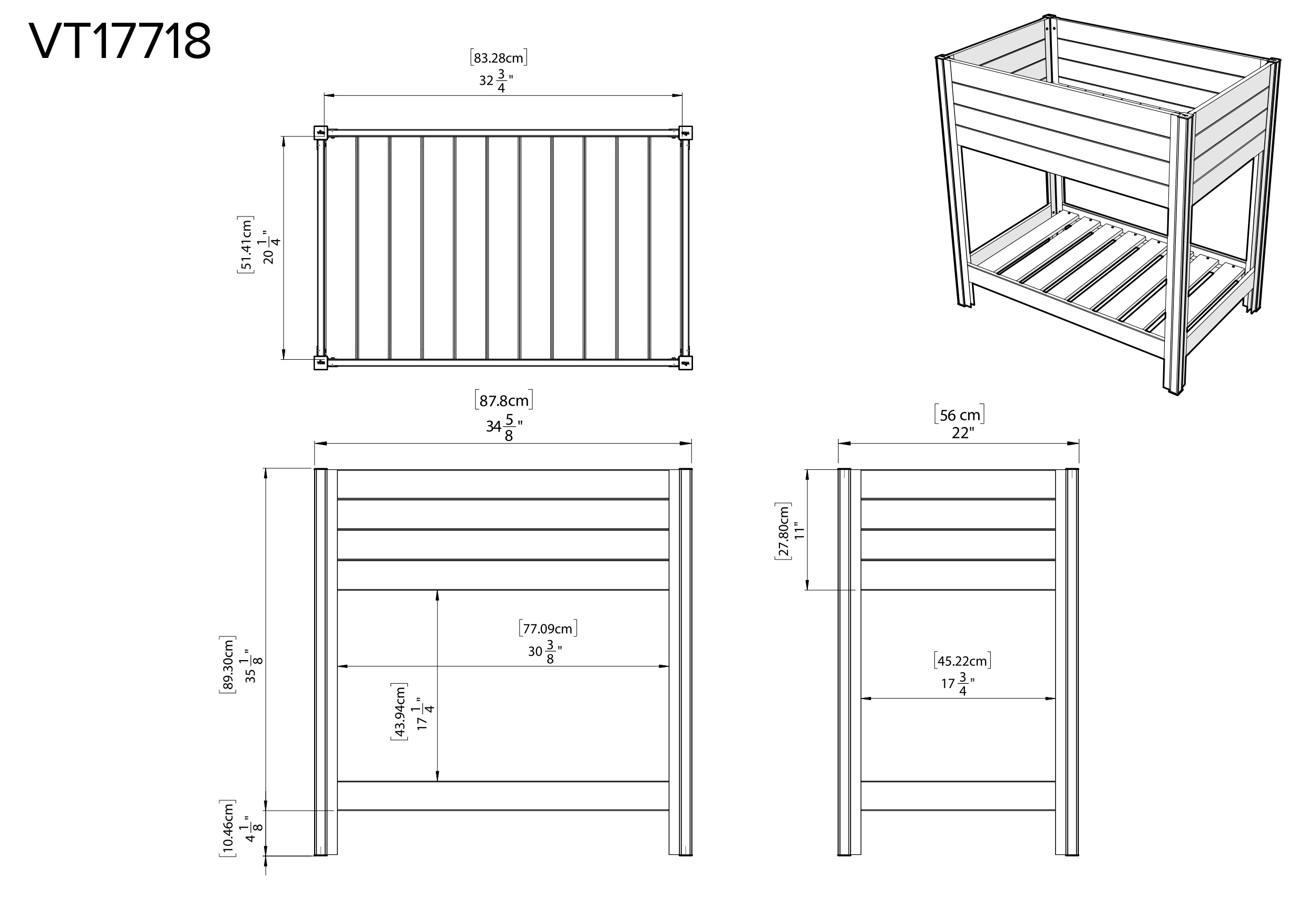 Vita VT17718 Planter-Window-Box - View #20