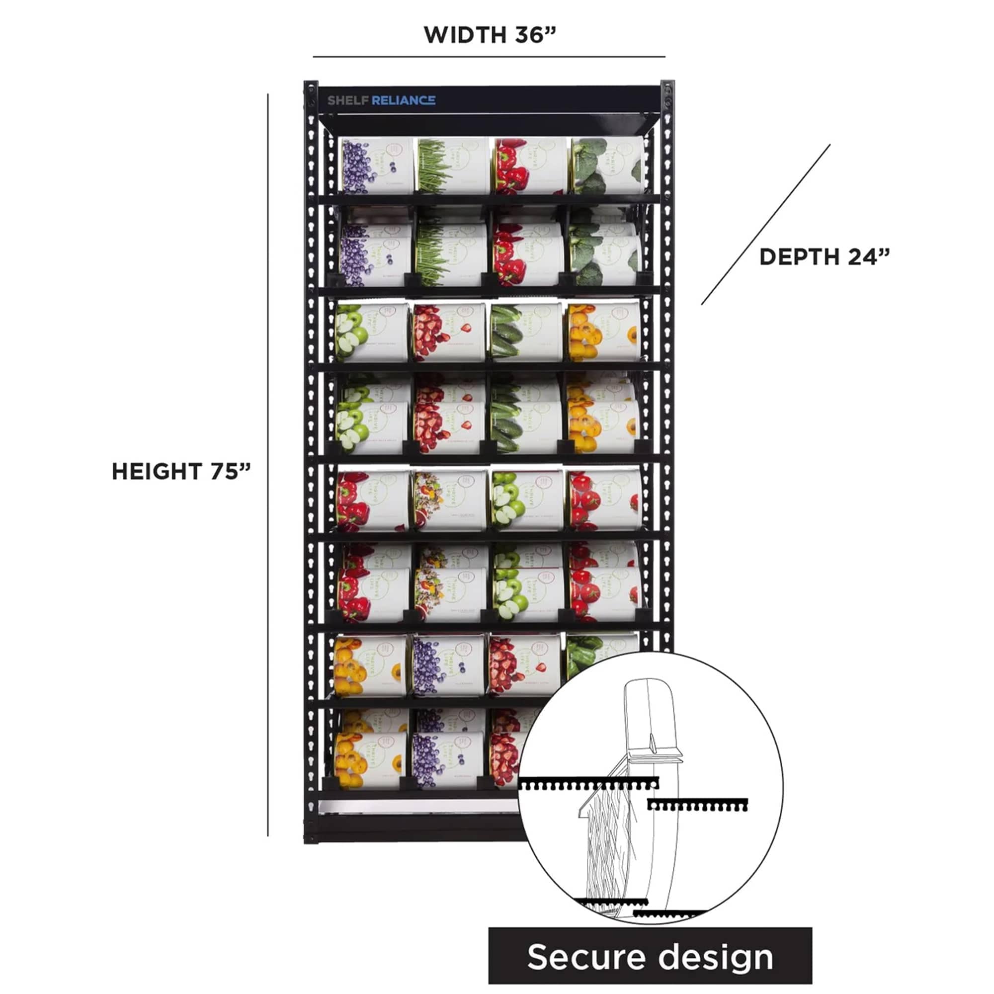 SHELF RELIANCE 324584 Pull-Out-Cabinet-Baskets - View #2