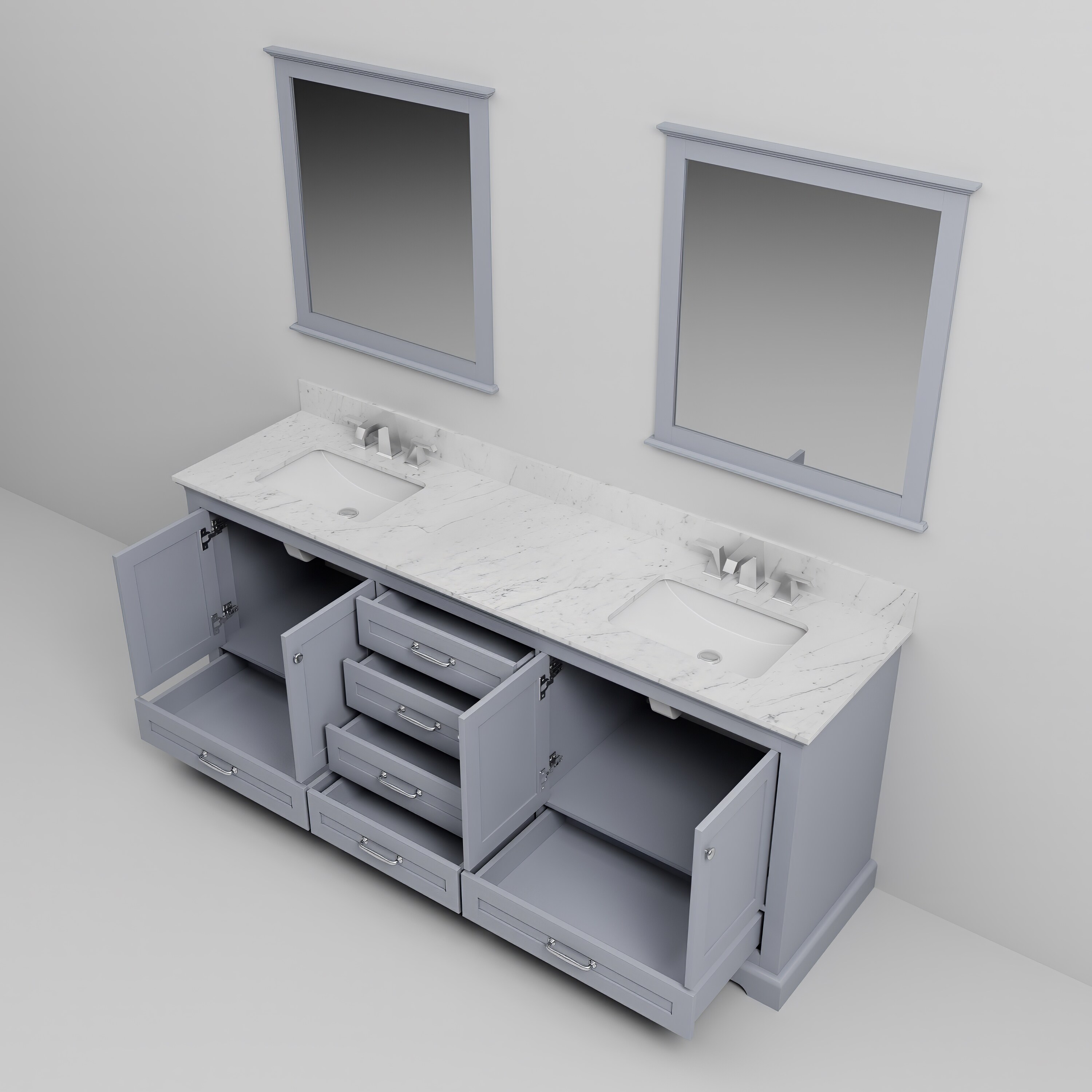 Lexora LD342280DBDSM30F Bath-Vanity-Combo - View #13