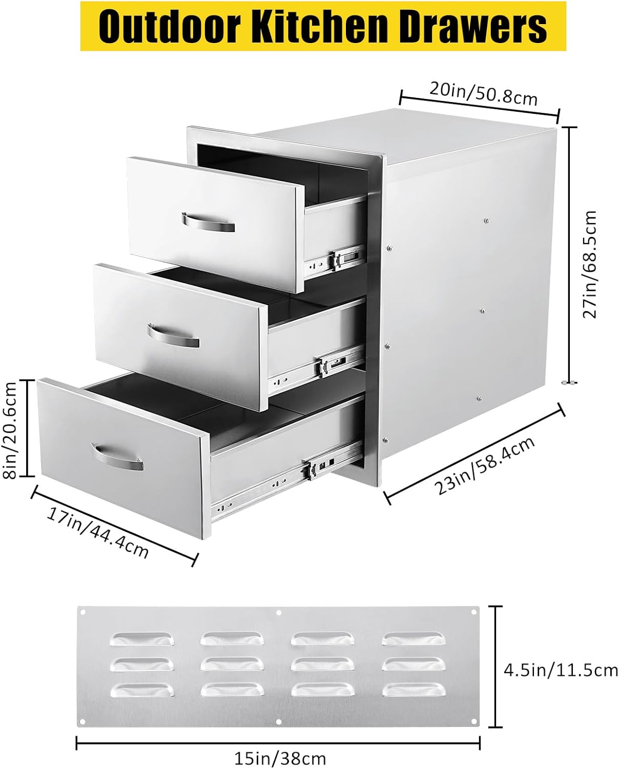 Garvee YYWPHO14C6OXTJ Builtin-Grill-Cabinet-Parts - View #2