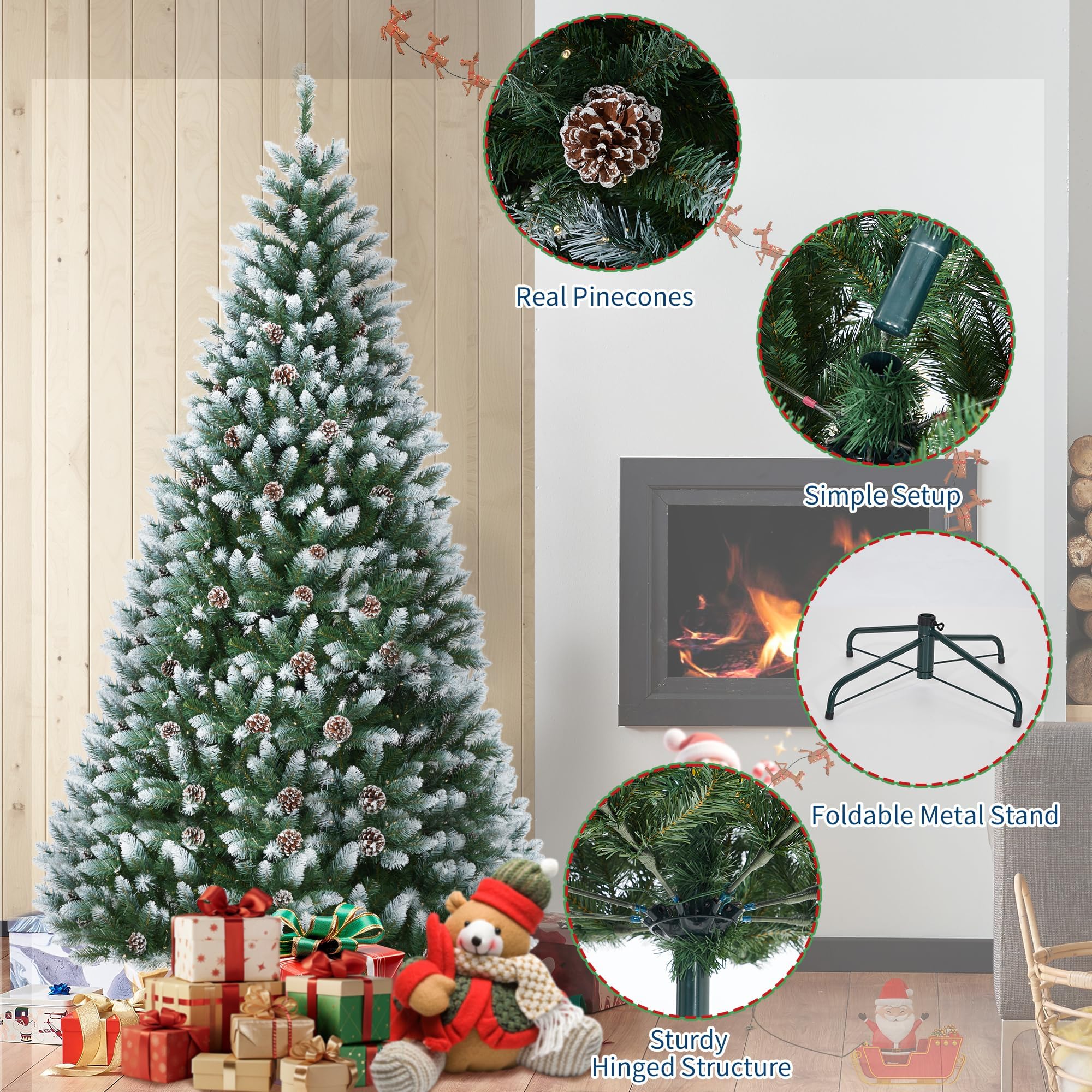 Garvee LHL-PHK-35JLHP7H Artificial-Christmas-Trees - View #5