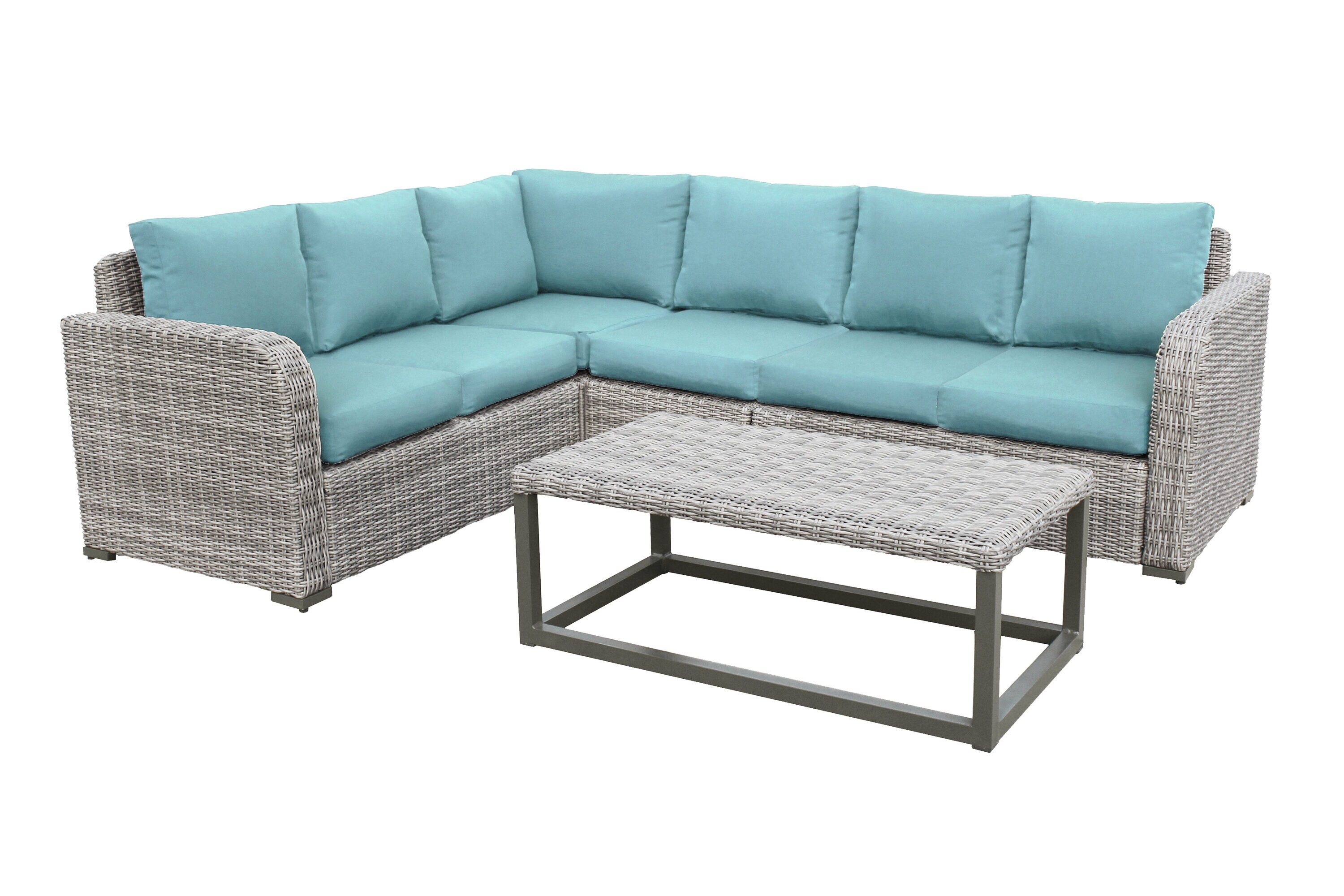 Leisure Made 299231-BLU Patio-Sofas-Daybeds - View #6