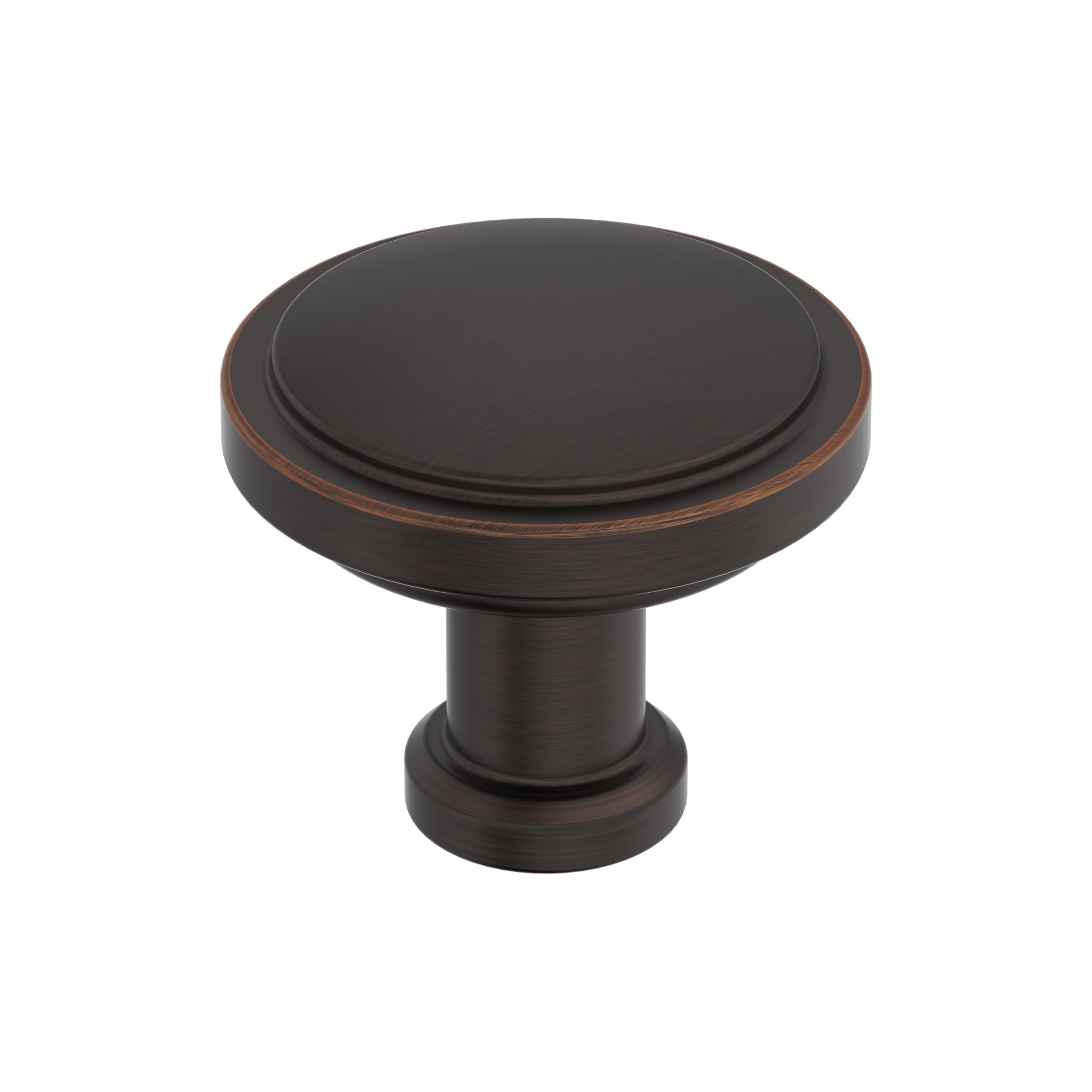 Amerock BP37460ORB Faircrest 1-1/4-in Oil-Rubbed Bronze Round Transitional Cabinet Knob