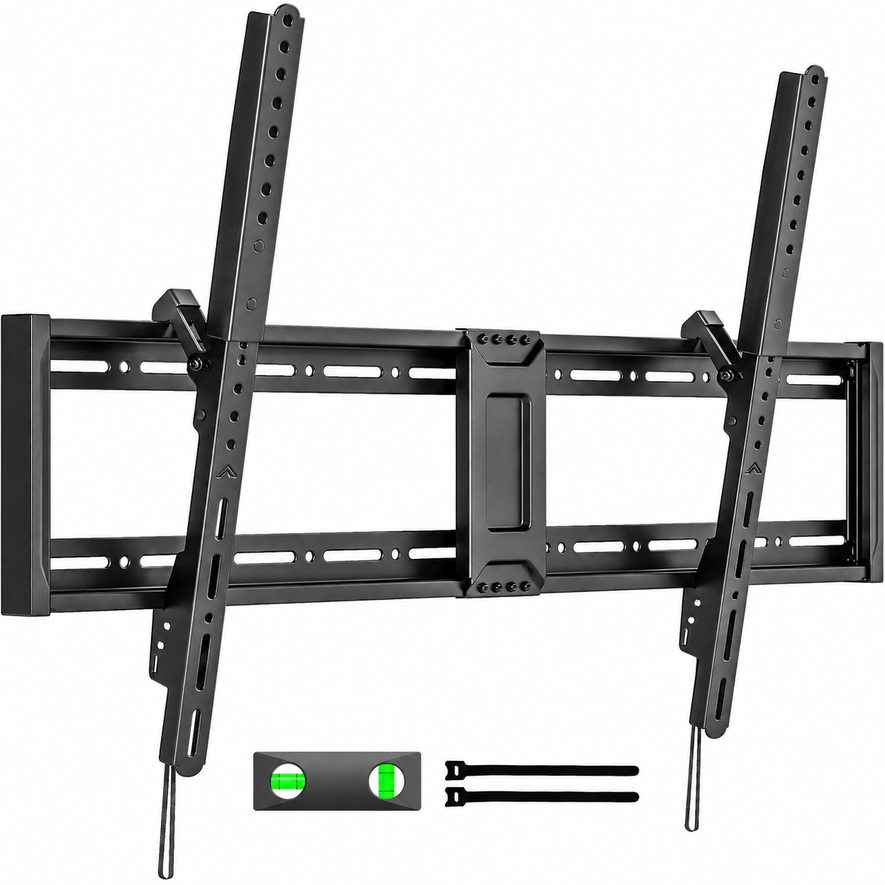 JVFCXXV  Heavy Duty Tilt TV Wall Mount for Forty Three to One Hundred Inch Flat and Curved TVs Supports Two Hundred Pounds Ultra Slim Low