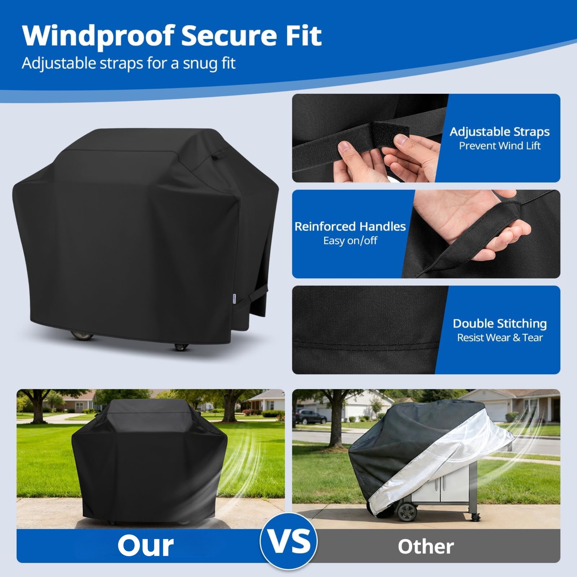 Adrinfly LAD0528D045 Grill-Covers - View #5