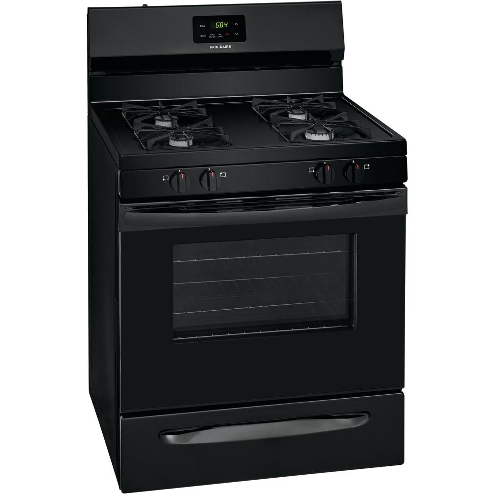 Frigidaire 30-in 4 Burners 5-cu ft Freestanding Natural Gas Range ...