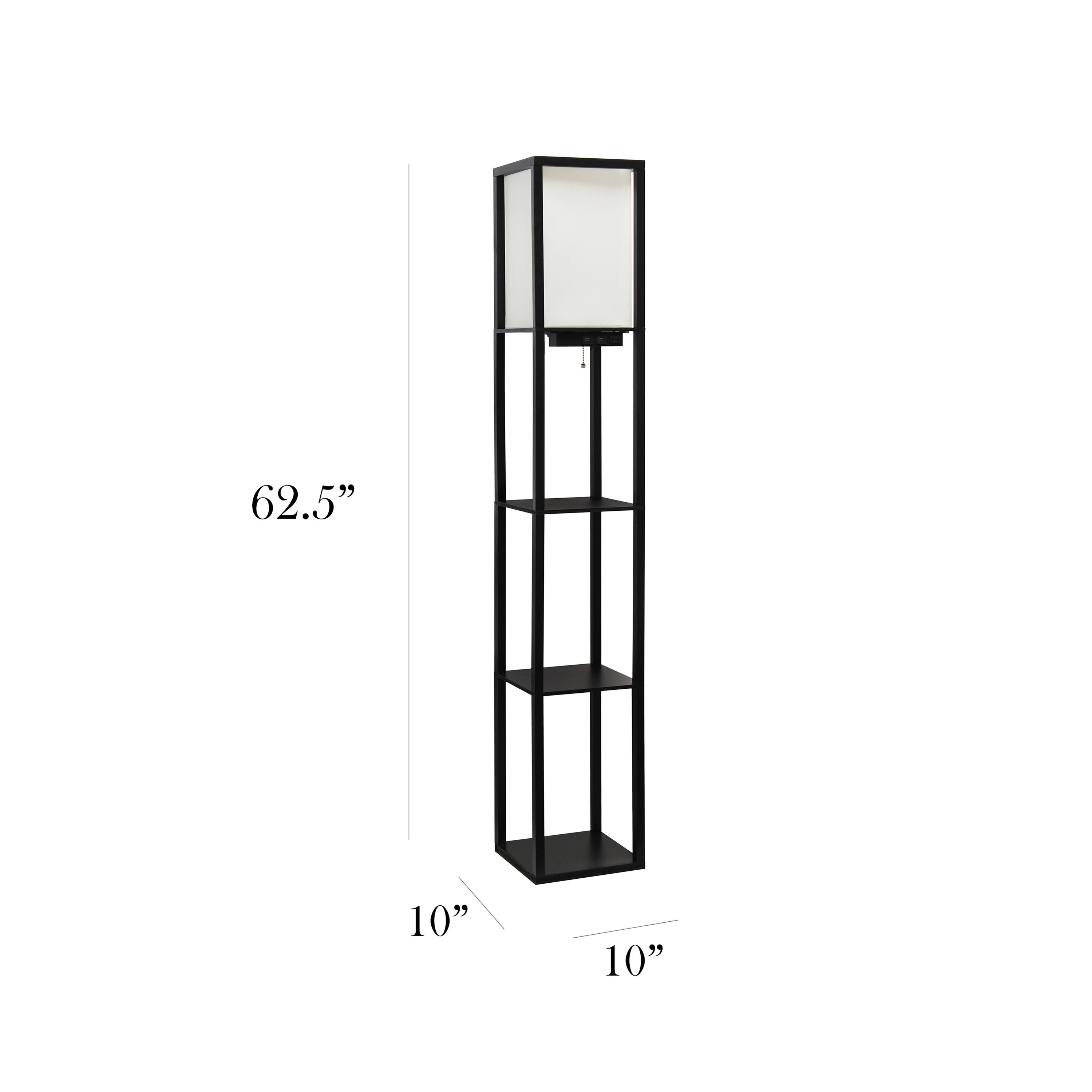 Simple Designs LF5000-BLK floorlamps - View #4