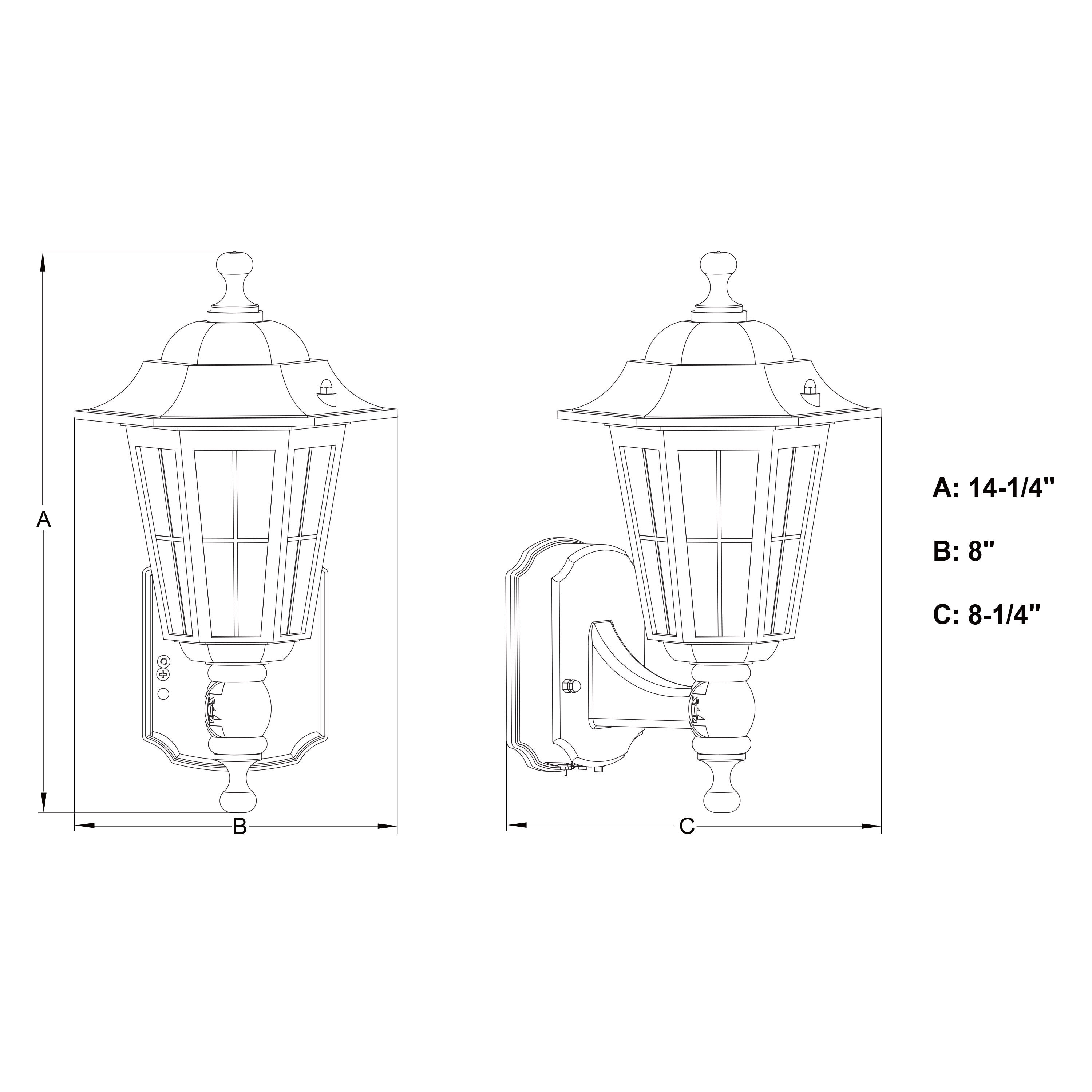 Cascadia T0678 Outdoor-Wall-Lighting - View #2
