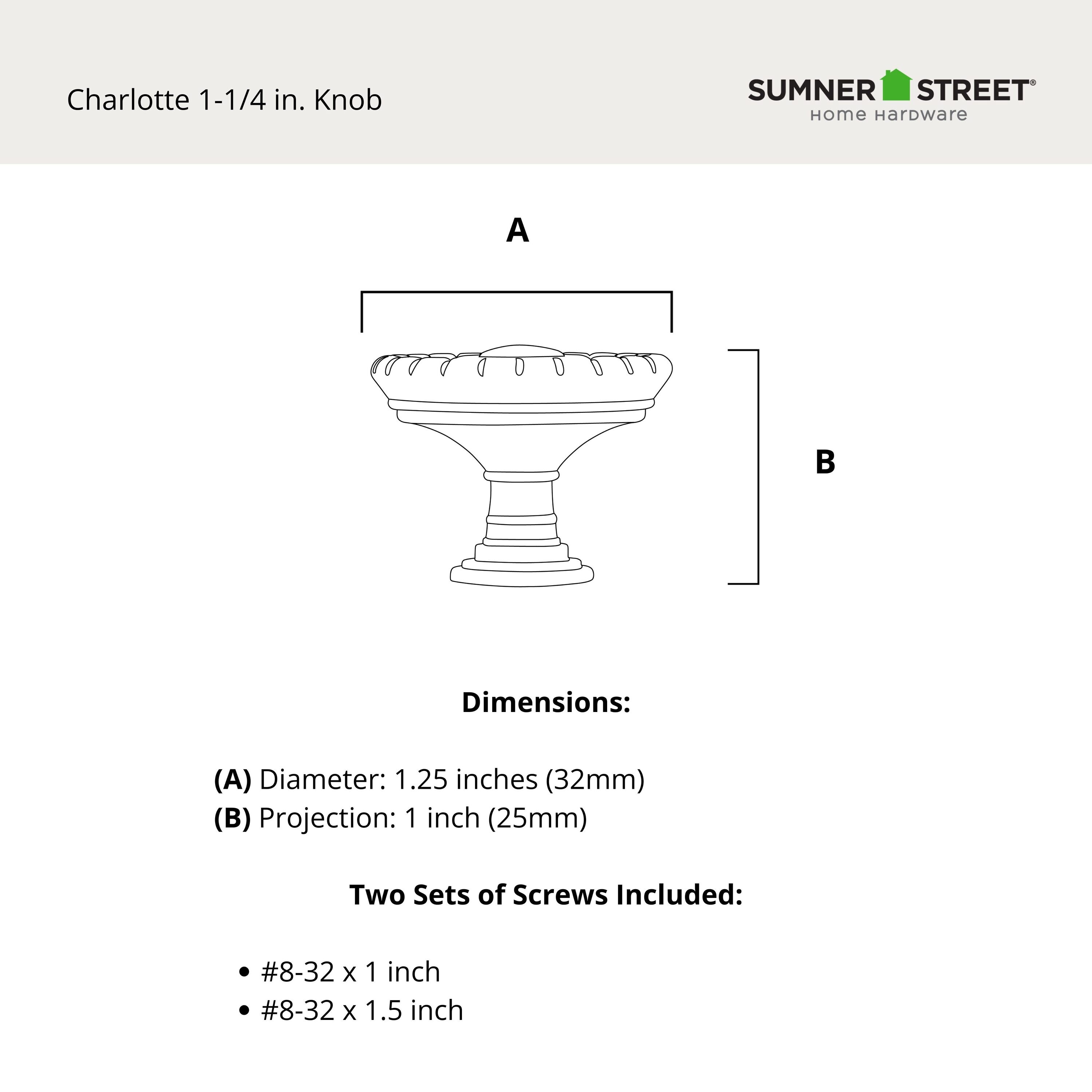 Sumner Street Home Hardware RL020869 Cabinet-Knobs - View #5