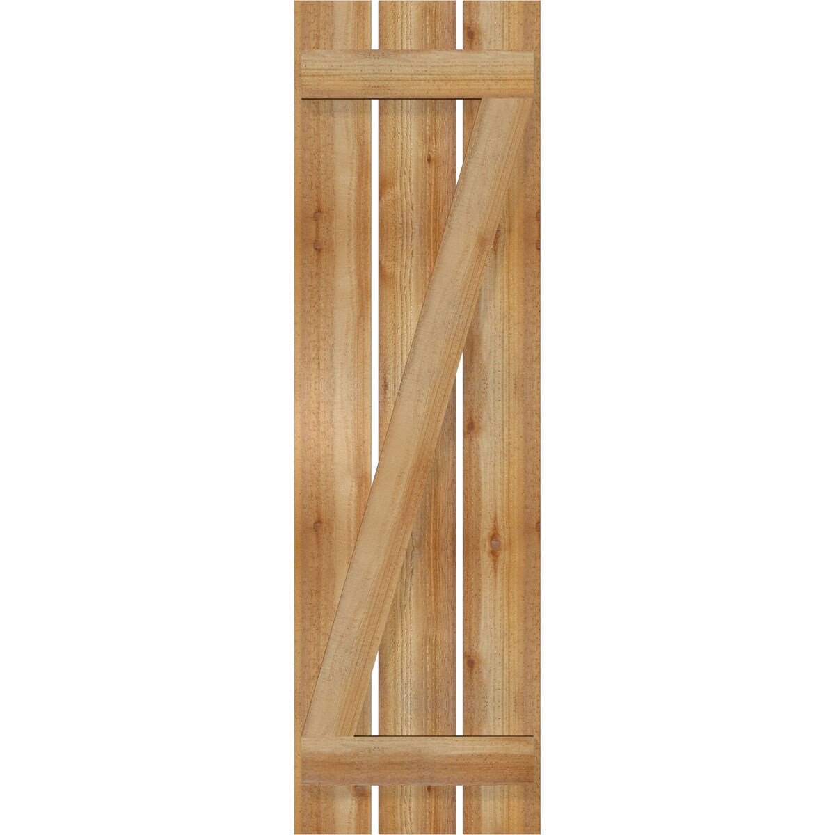 Ekena Millwork RBS06Z17X058RWR Exterior-Shutters - View #5