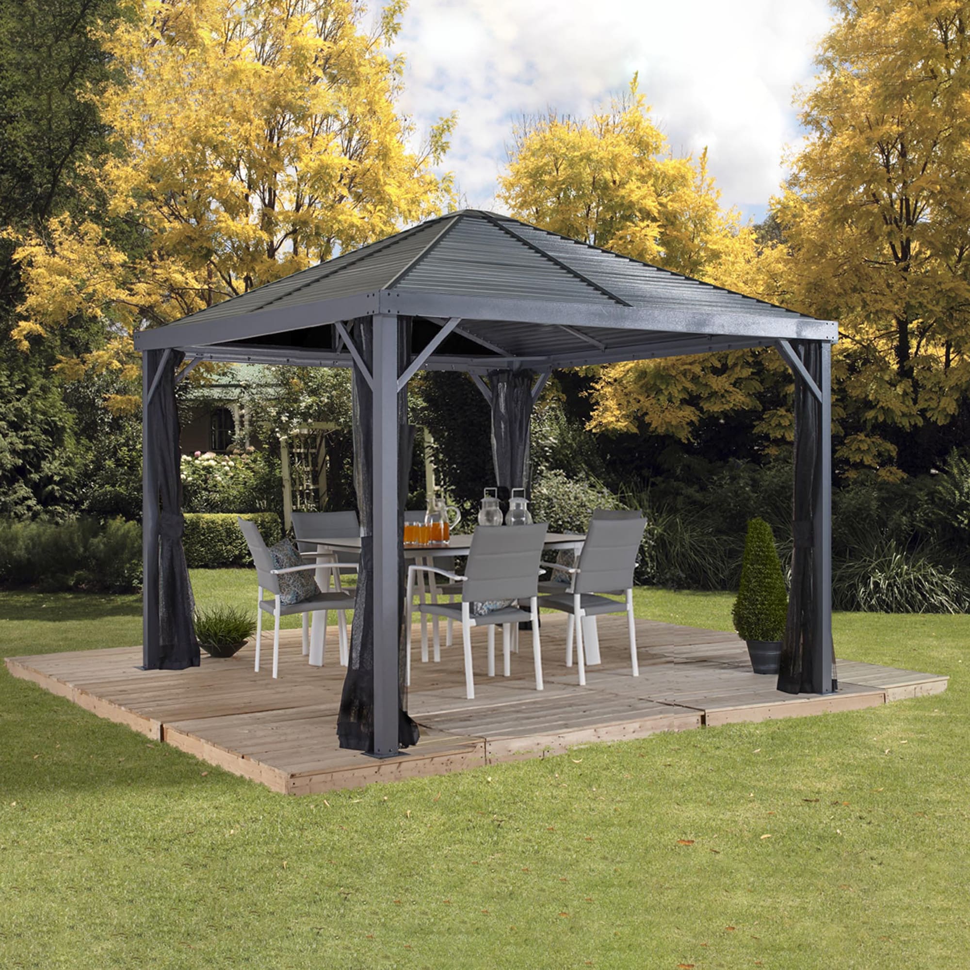 Sojag 500-9162806 Wood-Resin-Gazebos - View #2