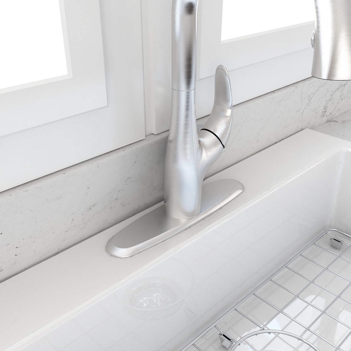 BOCCHI 2180 0004 SS Bath-Shower-Facc - View #2