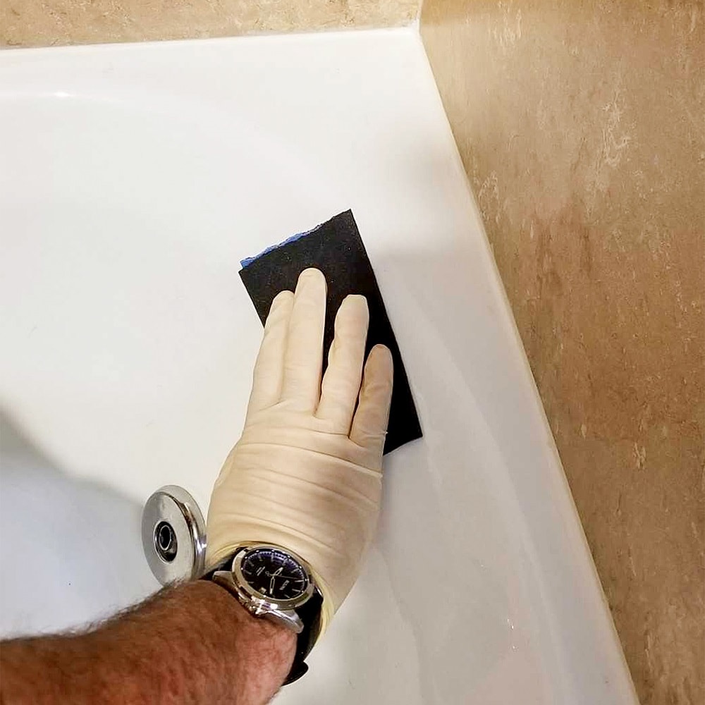Bathworks 4-oz Biscuit Tub and Tile Chip Repair Kit in the Surface Repair  department at