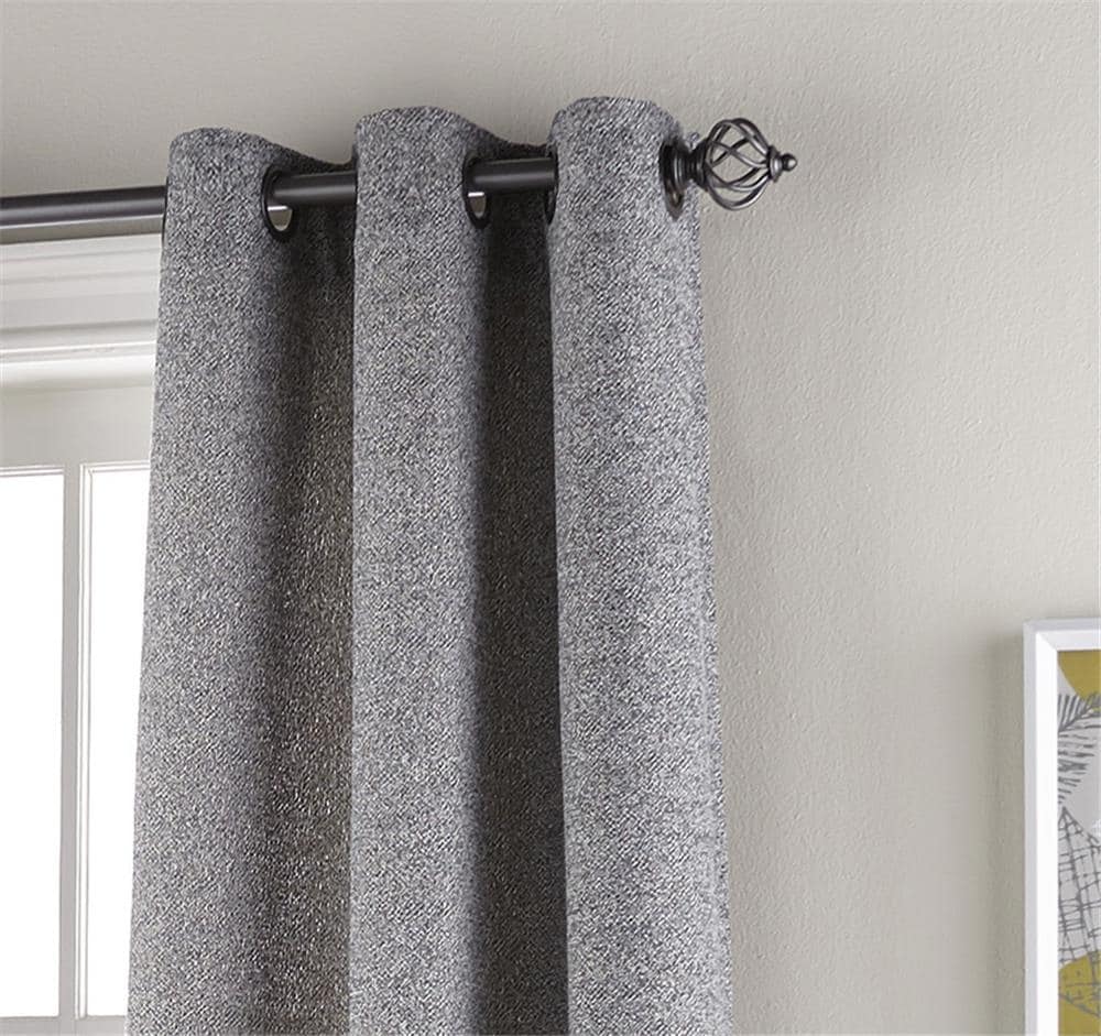 allen + roth JARON-P-GREY-96 curtains - View #2