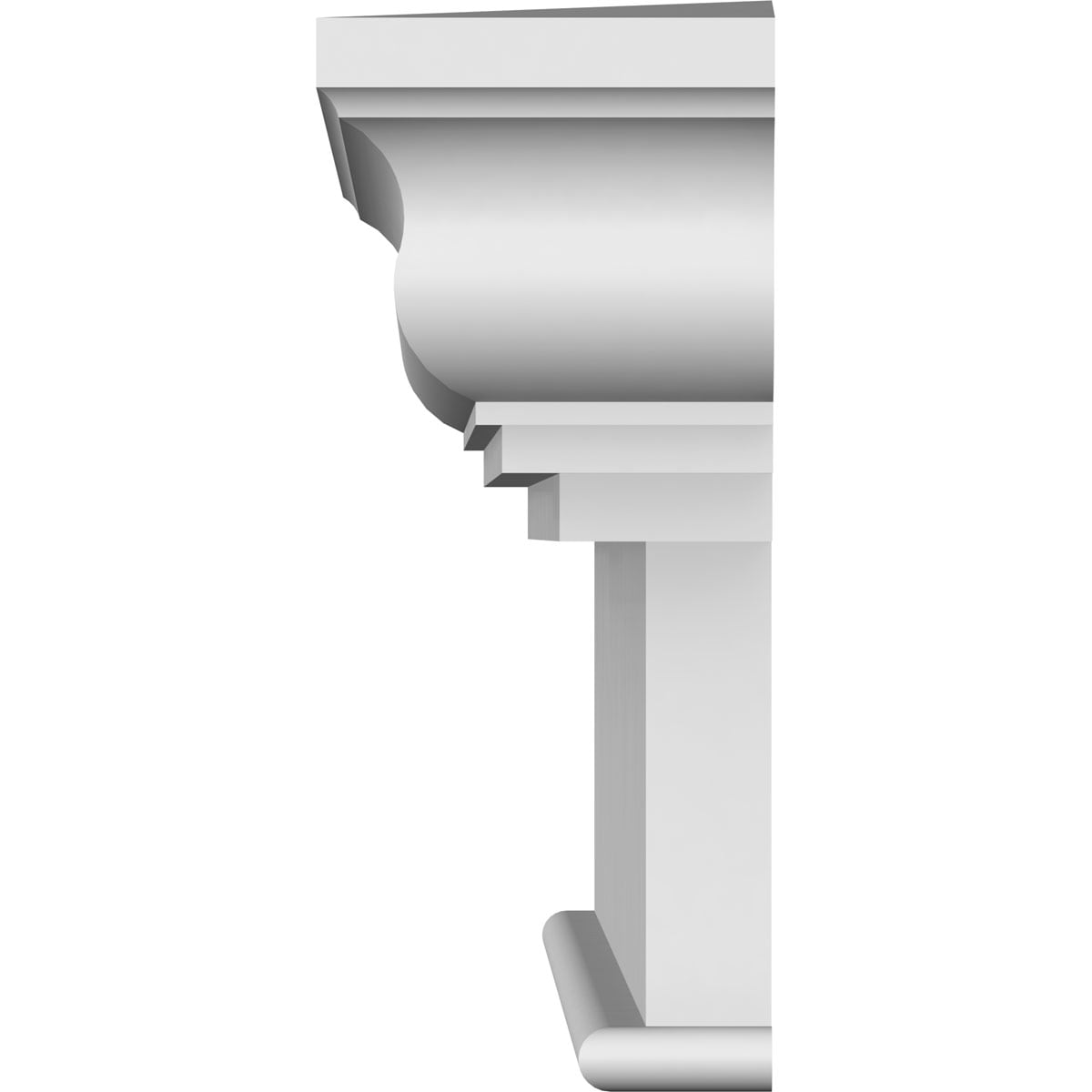 Ekena Millwork CRH12X79 Exterior-Window-Trim - View #4