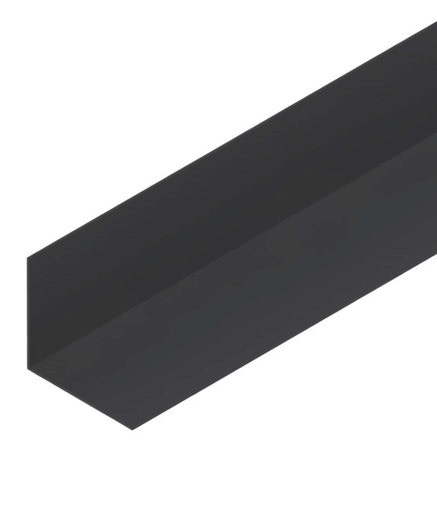 Gibraltar Building Products 518044 1-in x 14-in Black Galvanized steel Step Flashing