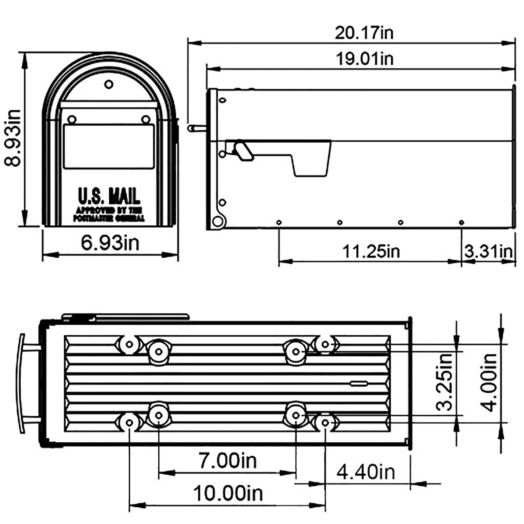Architectural Mailboxes FM11BZAM mailboxes - View #9