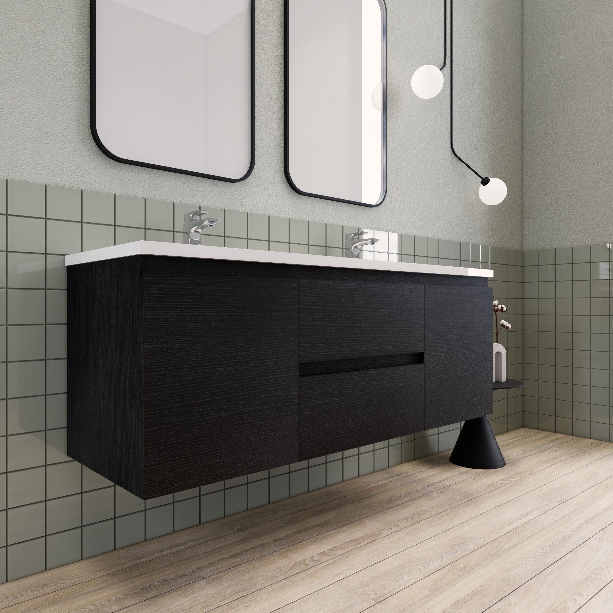 Moreno Bath MOB60D-RB Bath-Vanity-Combo - View #8