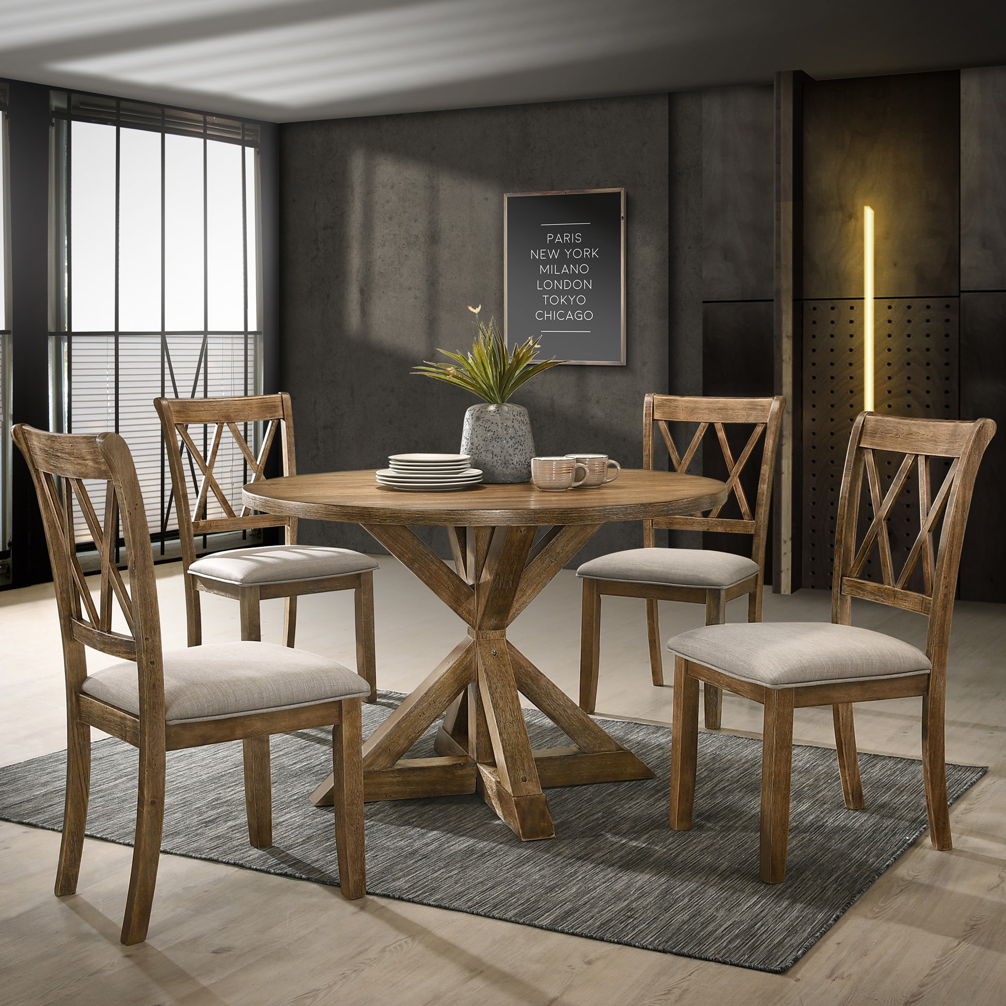 SINOFURN SYA330041WT Dining-Sets - View #2