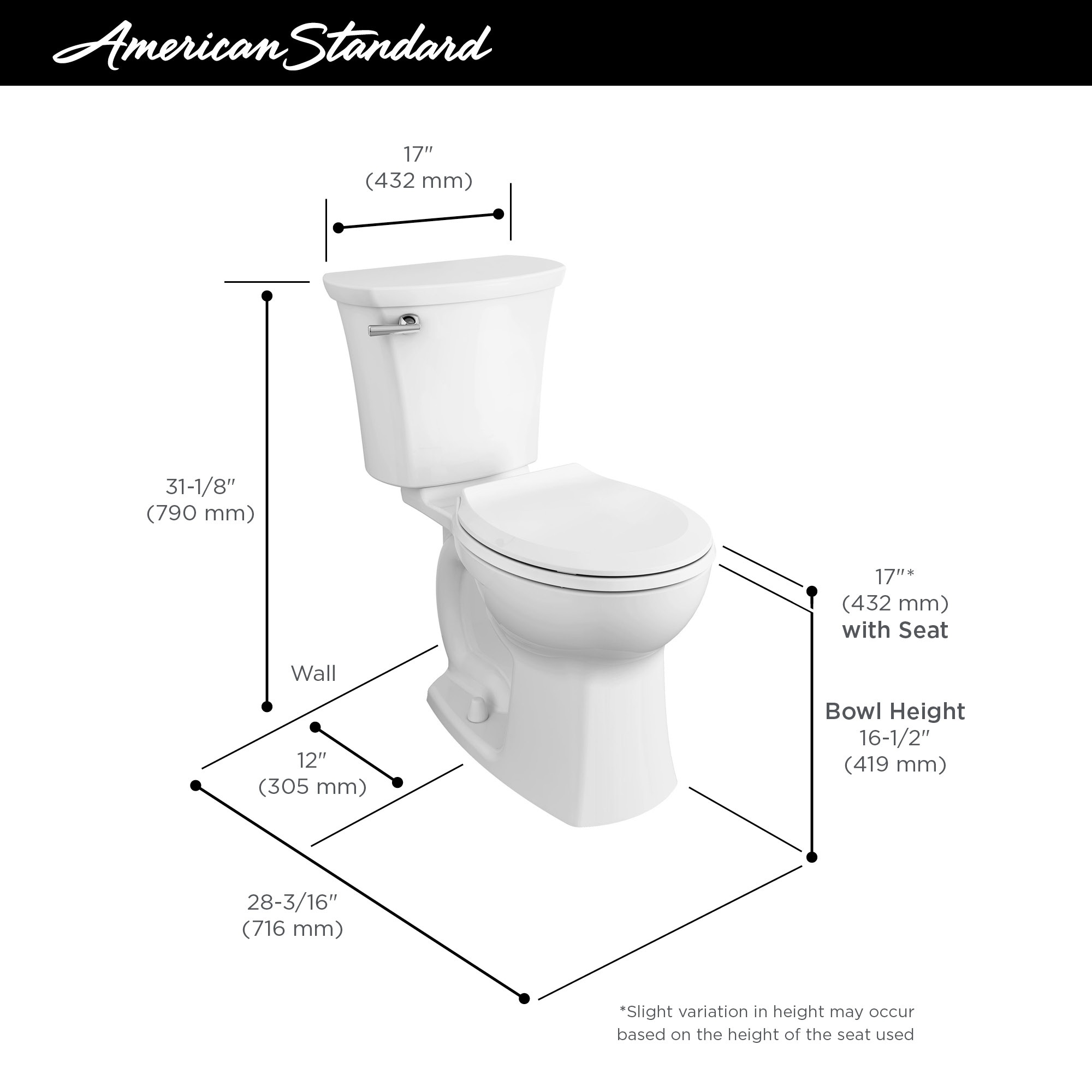 American Standard 204BA104.020 toilets - View #9