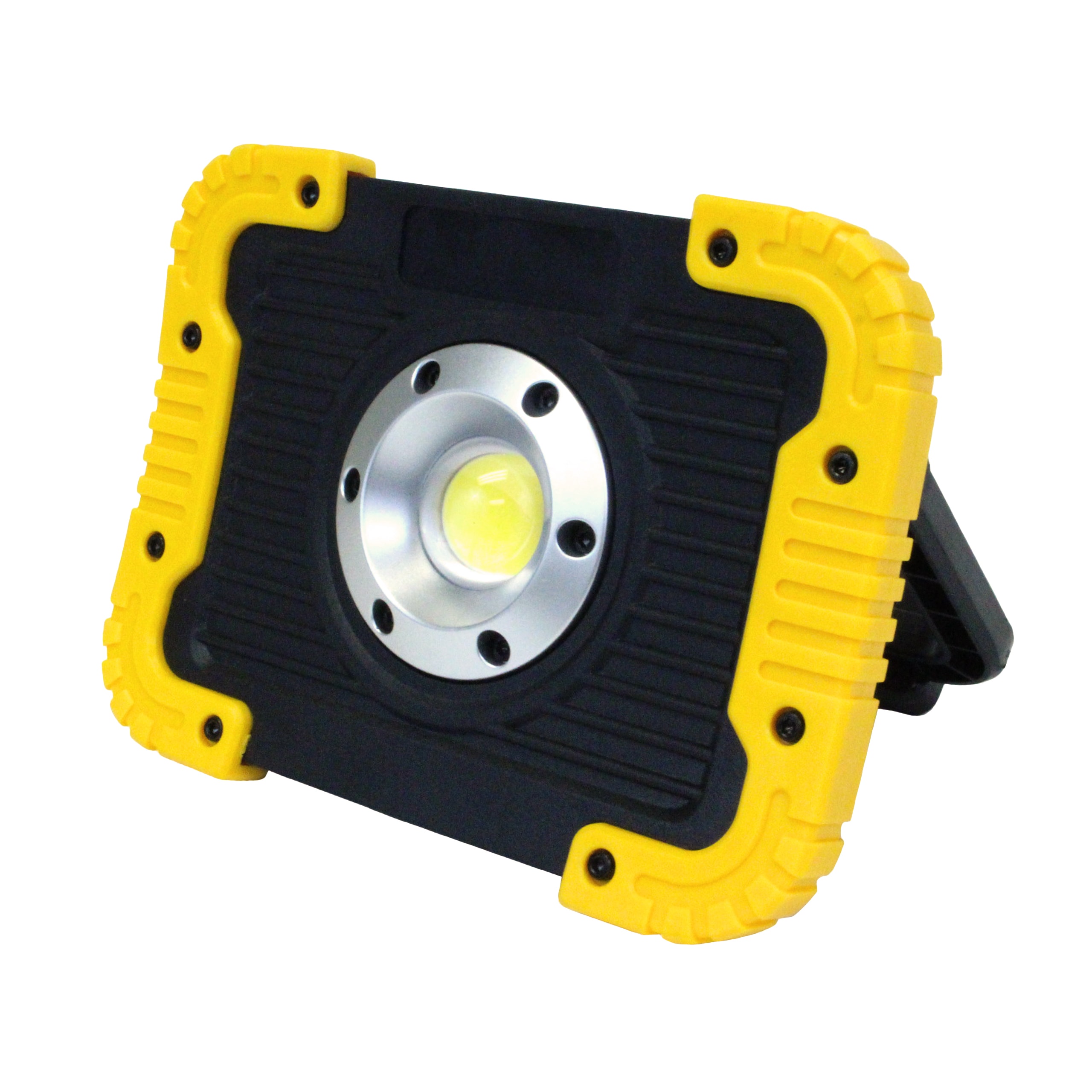600-Lumen LED Yellow Battery-operated Rechargeable Portable Work Light | - Boxer Tools 80011 (1)