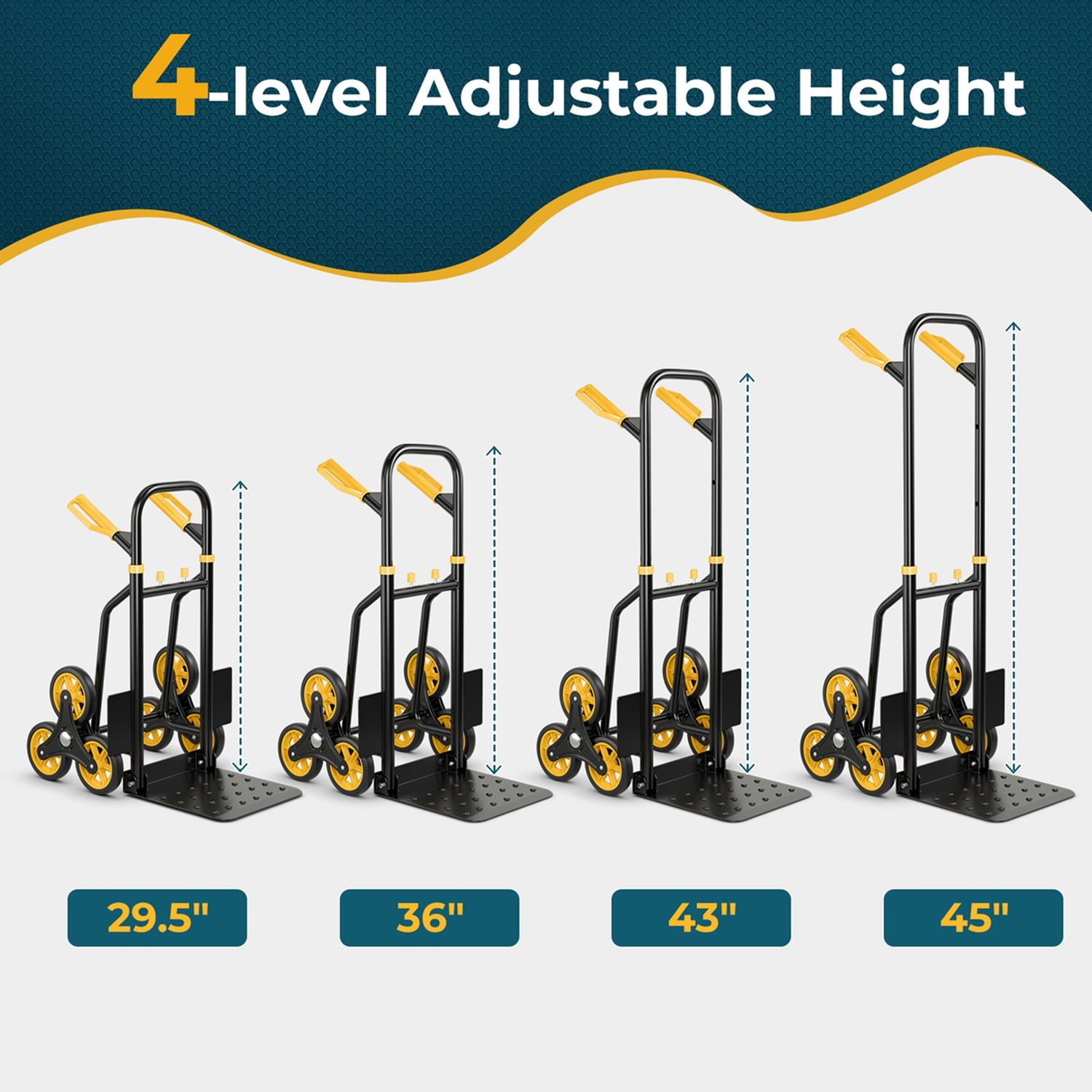 Costway CSHY002258 Hand-Truck-Dollies - View #5
