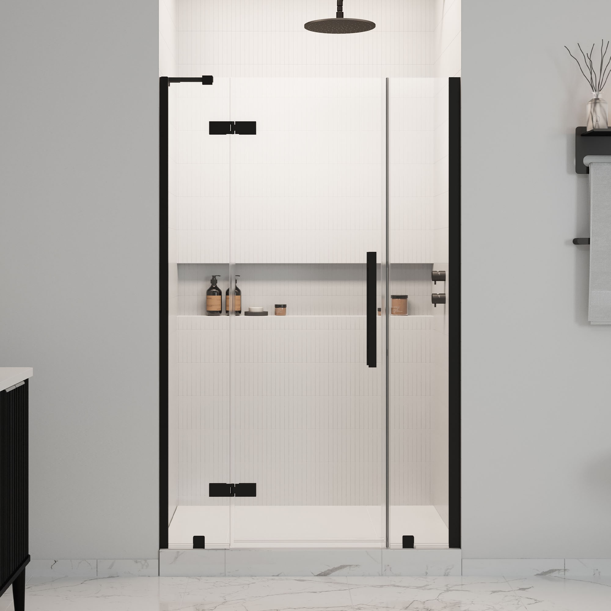 OVE Decors 15SGP-TAMP48-BLK Shower-Doors - View #3
