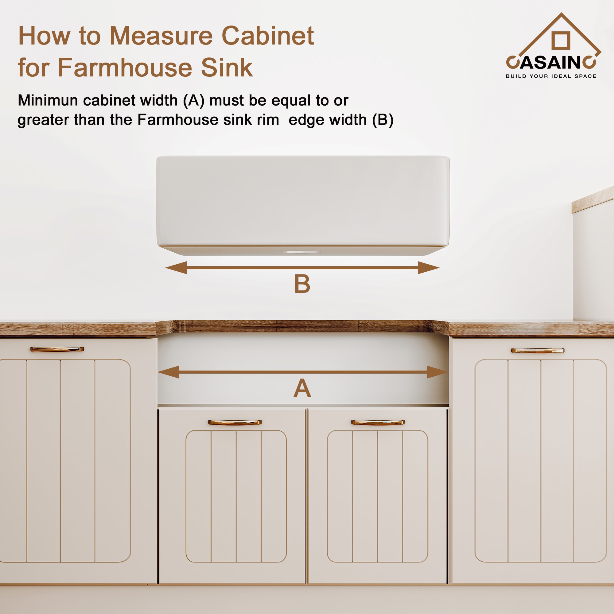 CASAINC BWE-A-95010-CH Kitchen-Sinks - View #7