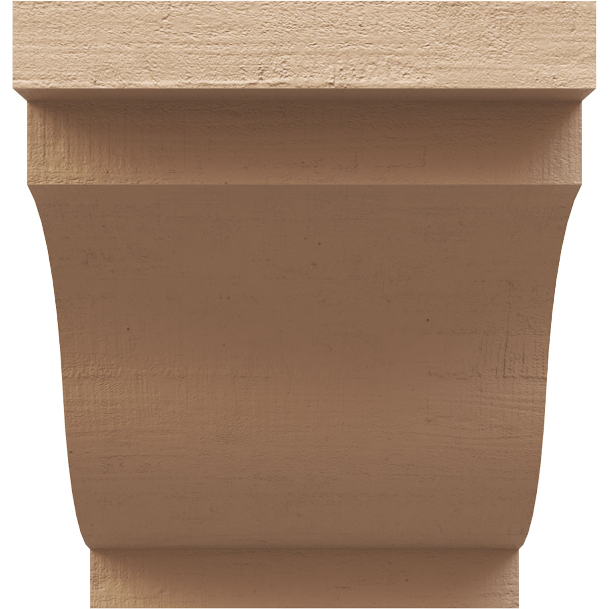 Ekena Millwork BRCUR05X06X06CHGRCPR corbels - View #3