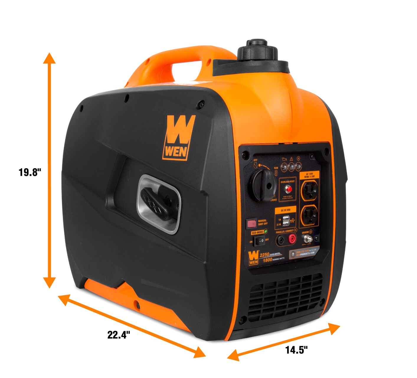 WEN 56225I Inverter-Generators - View #3