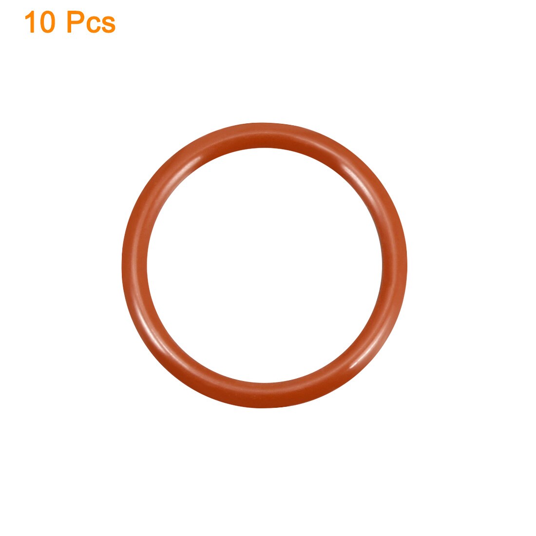 Unique Bargains Silicone O-Ring 21mm OD 17mm ID 2mm Width VMQ Seal ...