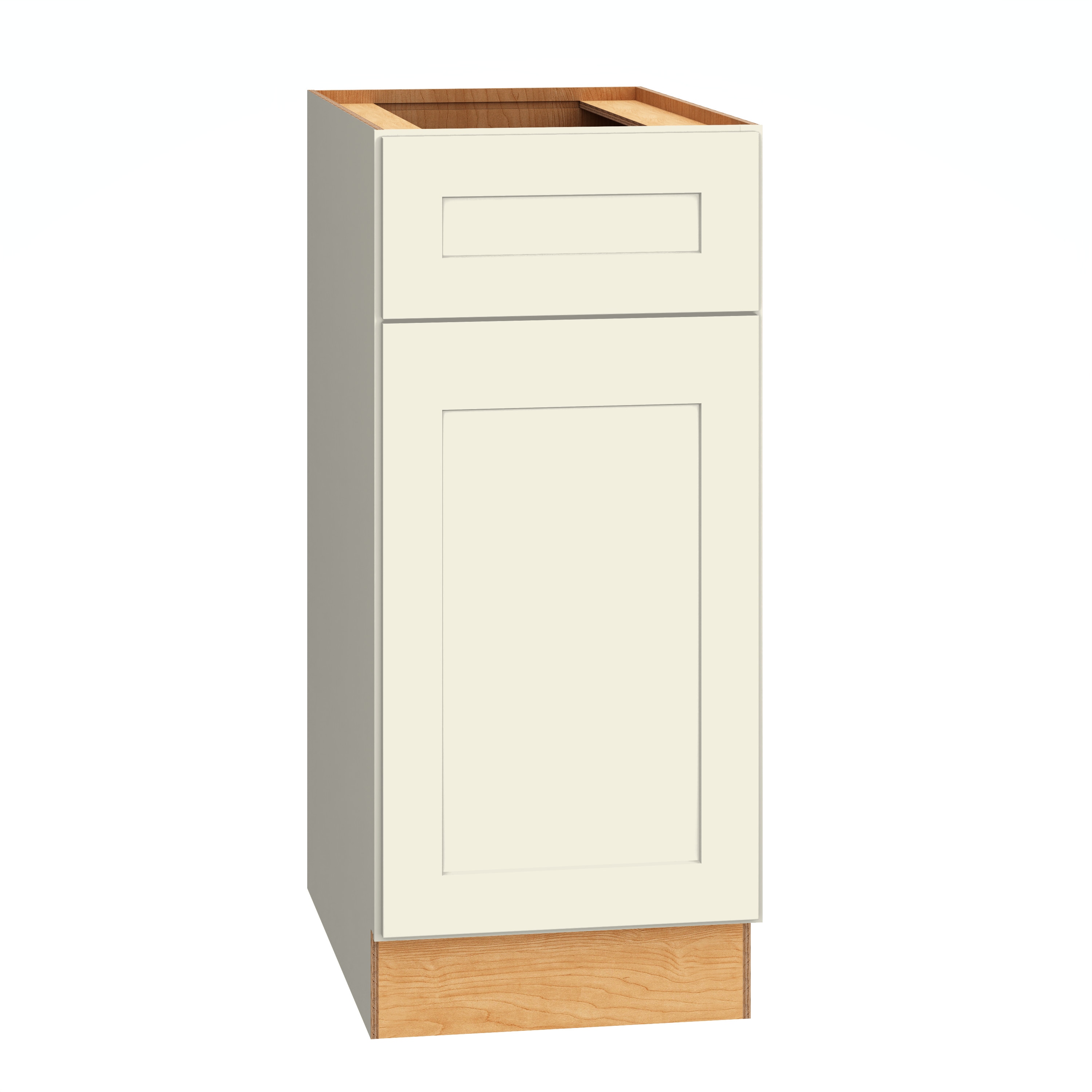 Diamond Express 61B-B15R Jamestown 15-in W x 34.5-in H x 24-in D Steam Base Fully assembled Plywood Cabinet (Recessed Panel Shaker)