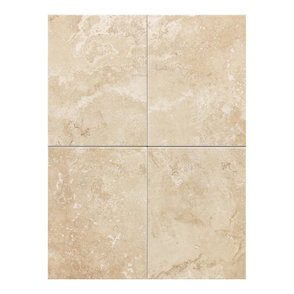 American Olean Pozzalo Manor Gray Ceramic Bullnose Tile (6-in x 6-in)