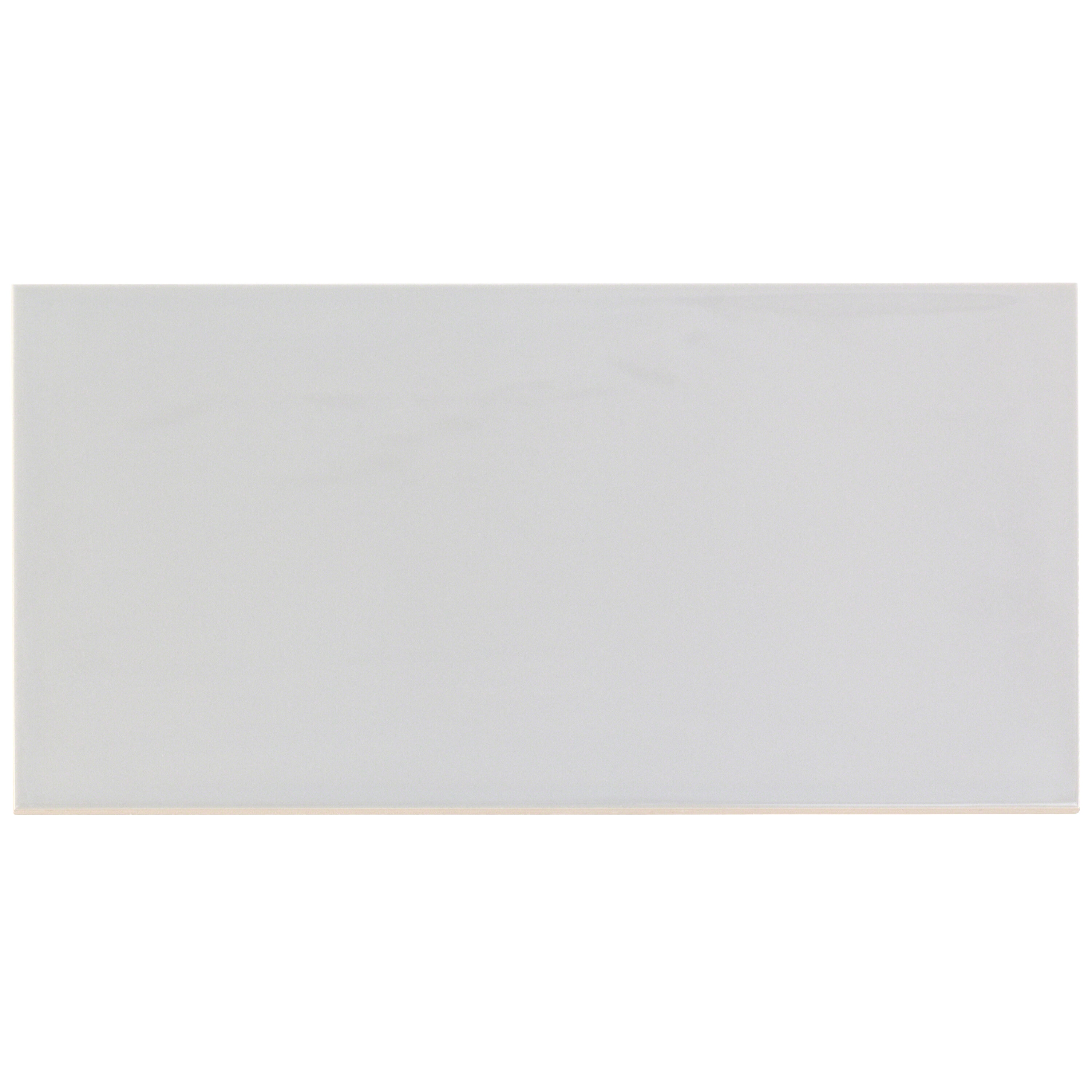 Artmore Tile EXT3RD103454 Sample- Antigua Gray 5-in x 10-in Polished Ceramic Brick Look Floor and Wall Tile