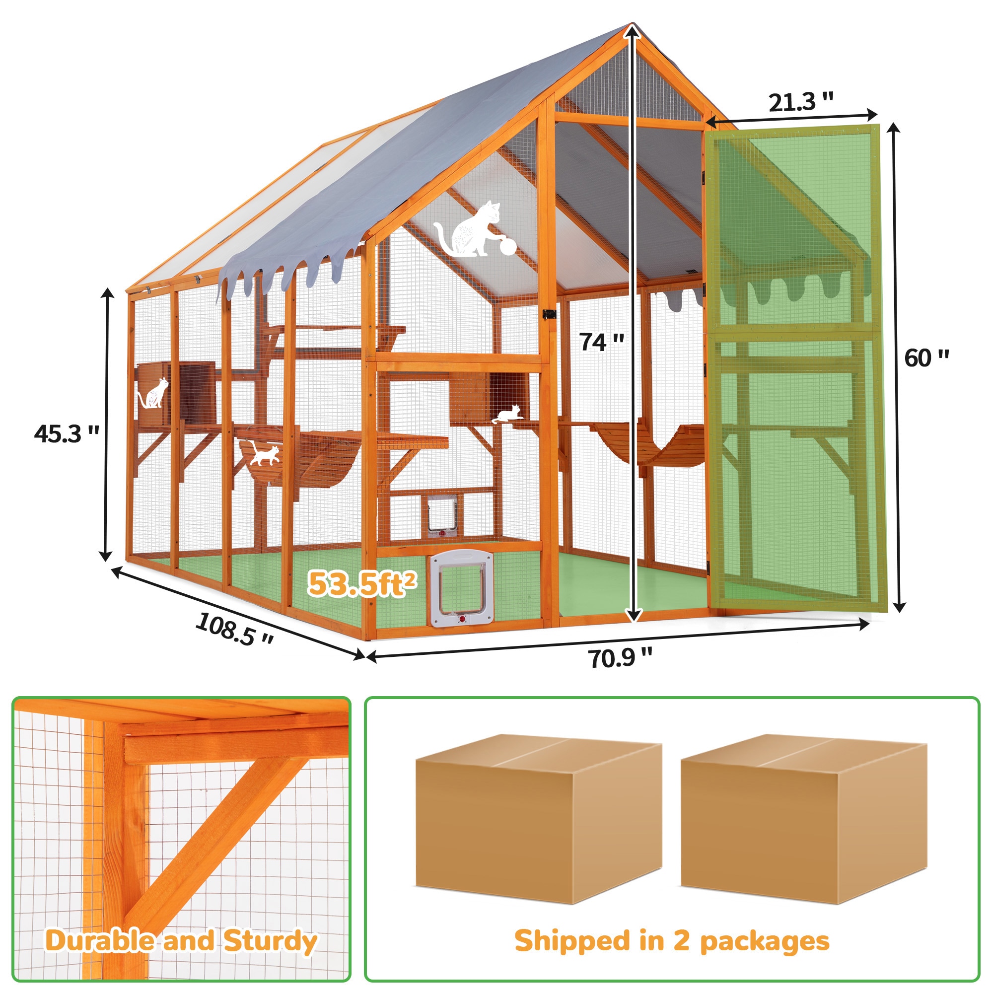 Coziwow CW12E0650-L02 Dog-Houses - View #6