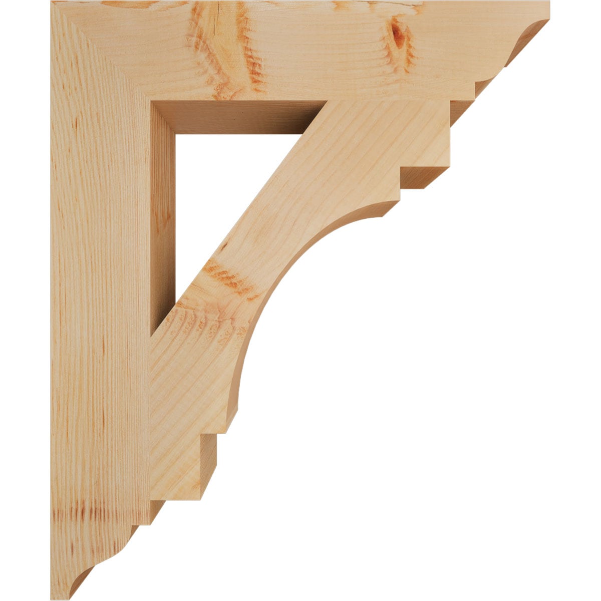 Ekena Millwork BKT04X20X24MRC01SDF Exterior-Brackets-Braces - View #3