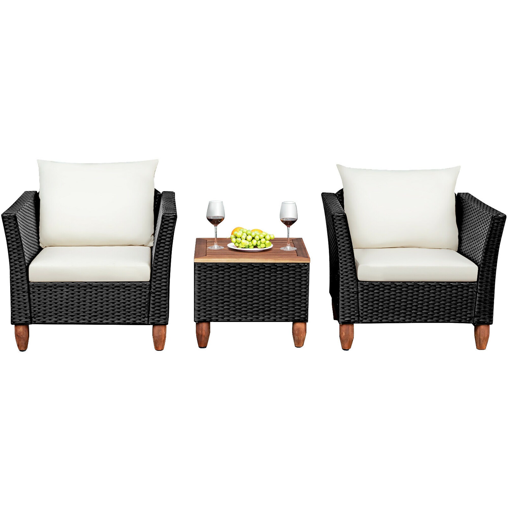 Forclover HYFL-32WH Patio-Conversation-Sets - View #7