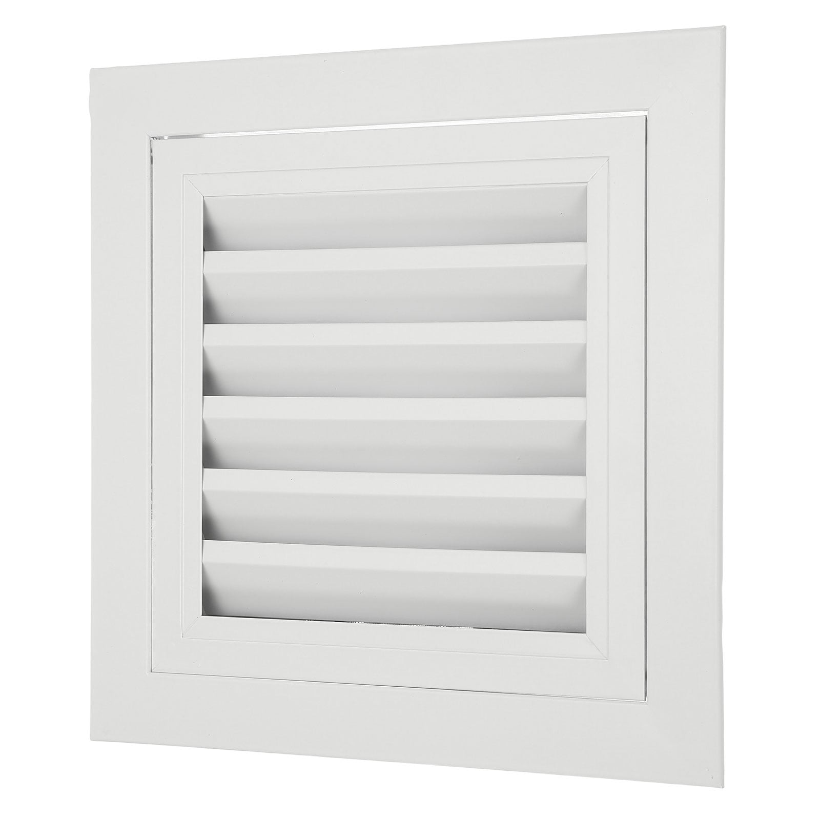 PATIKIL 10inch x 10inch Aluminum Return Grille Return Air Vent Cover Linear Bar Removable Grille with Mesh Filter for Sidewall Wall Ceiling Floor HVAC System White