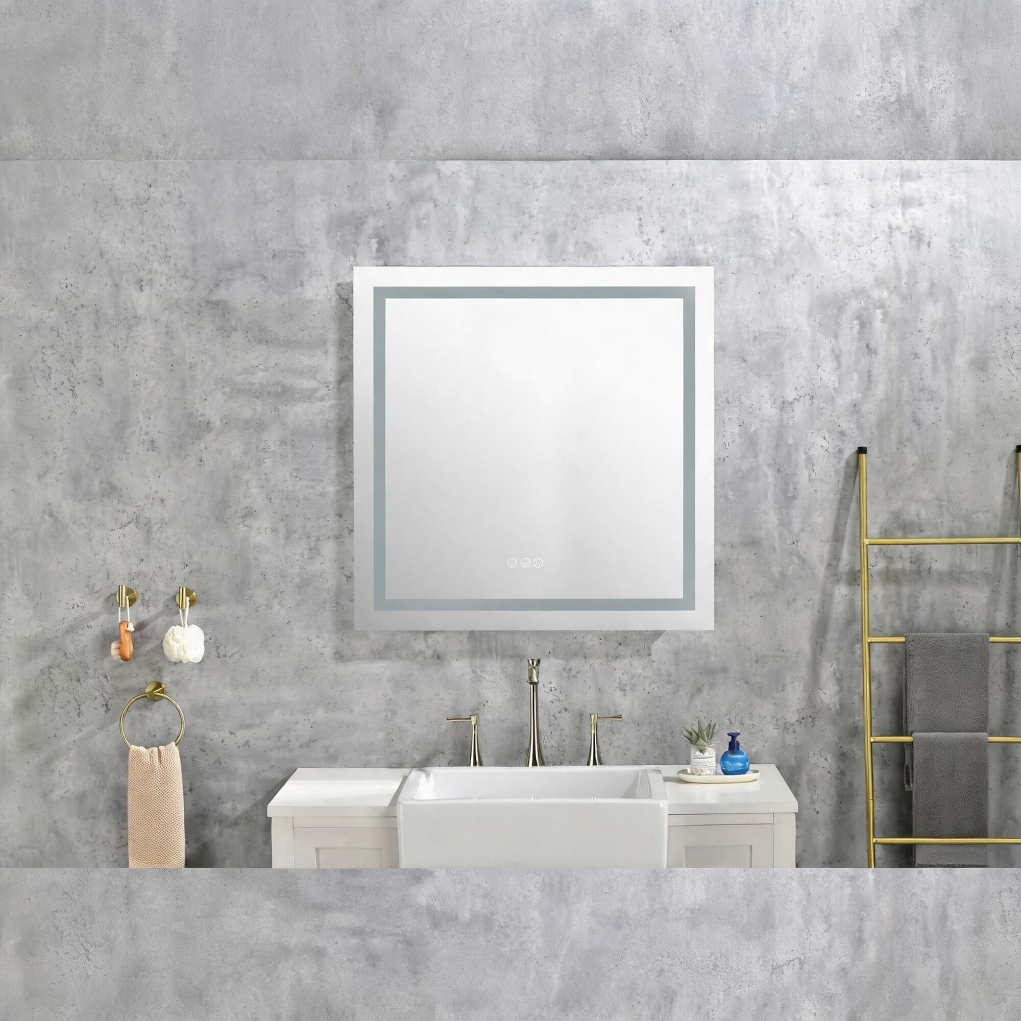IAK ZYM100687 Framed-Bath-Mirrors - View #6