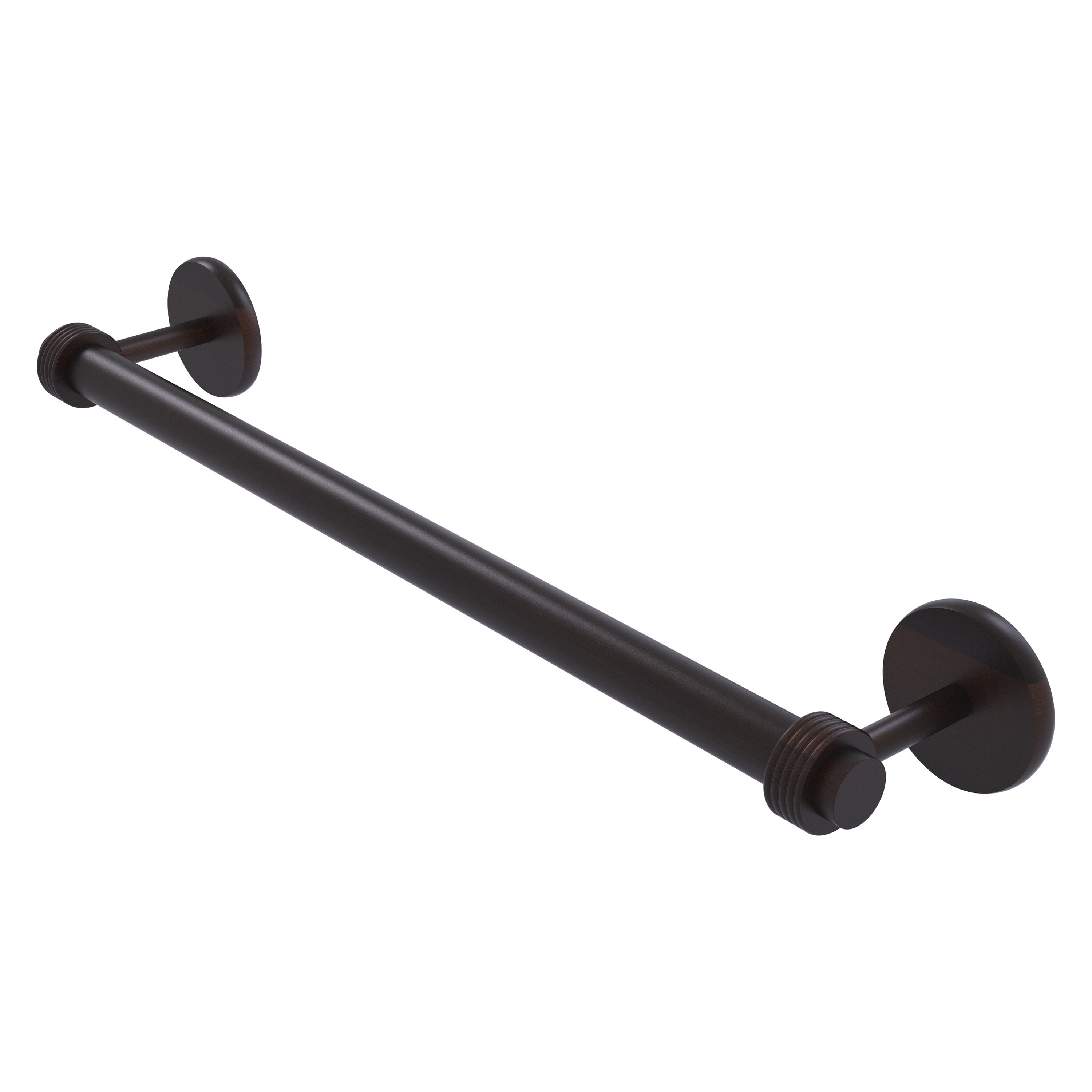Allied Brass 7251G/24-VB Satellite Orbit Two 24-in Venetian Bronze Wall mount Single Towel Bar